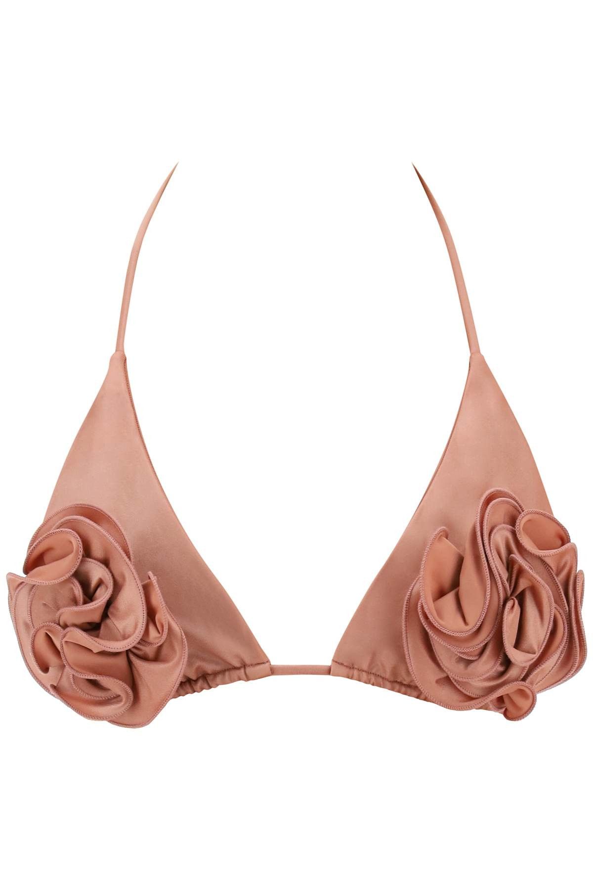 image of Magda Butrym Floral Print Bikini in Pink, Women's (Size Medium)