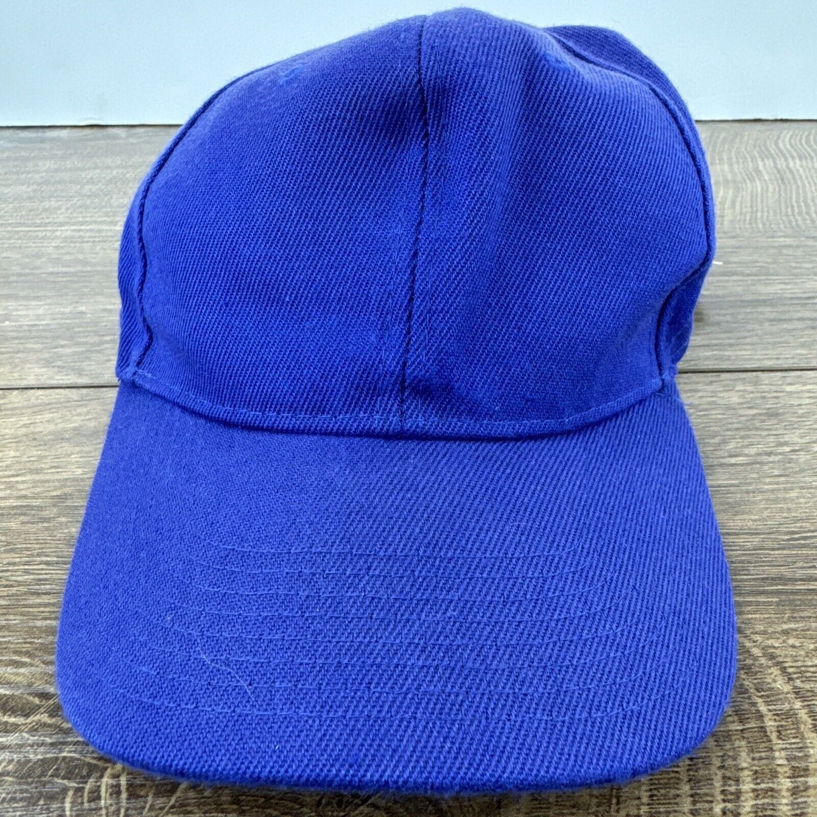 Other Blue Baseball Hat Adjustable Adult Size Hat Cap Baseball Cap Size ONE SIZE - 3 Thumbnail