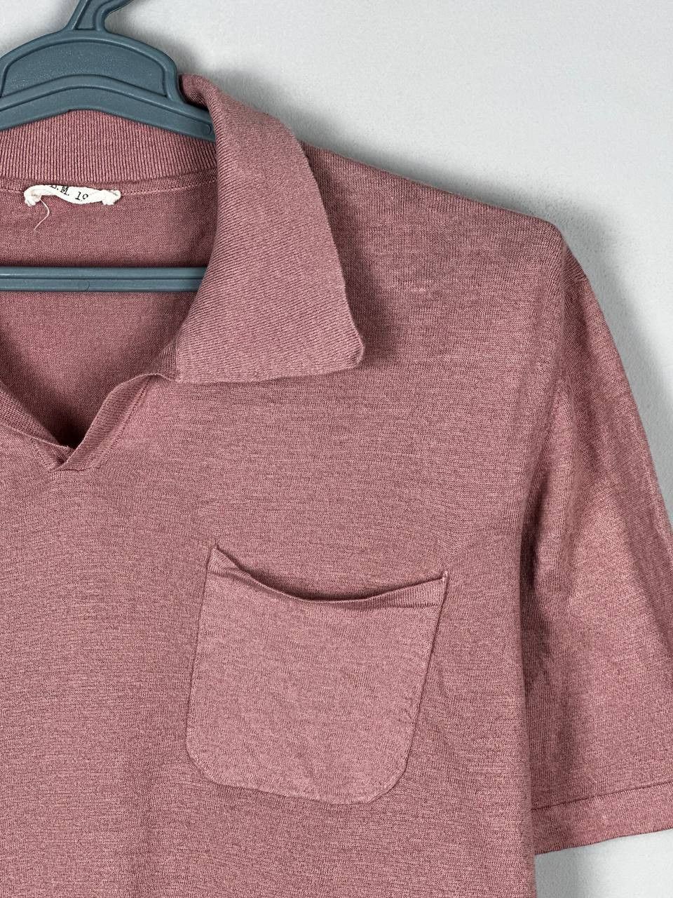 L.B.M. 1911 L.B.M. 1911 Luxury Linen Peach Polo T Shirt Size US M / EU 48-50 / 2 - 5 Thumbnail
