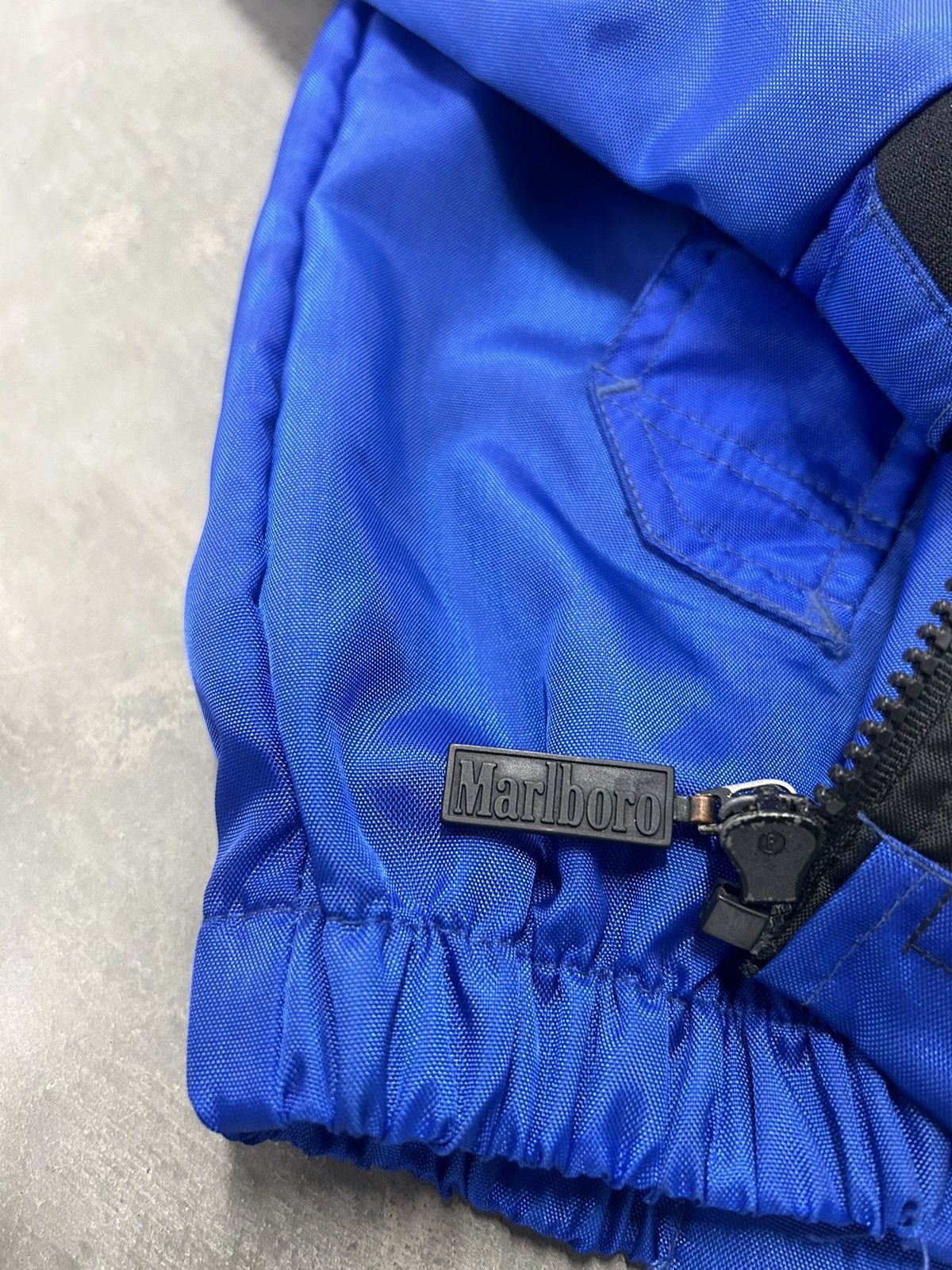 Marlboro × Vintage Vintage Royal blue Marlboro Jacket Size US XL / EU 56 / 4 - 3 Thumbnail