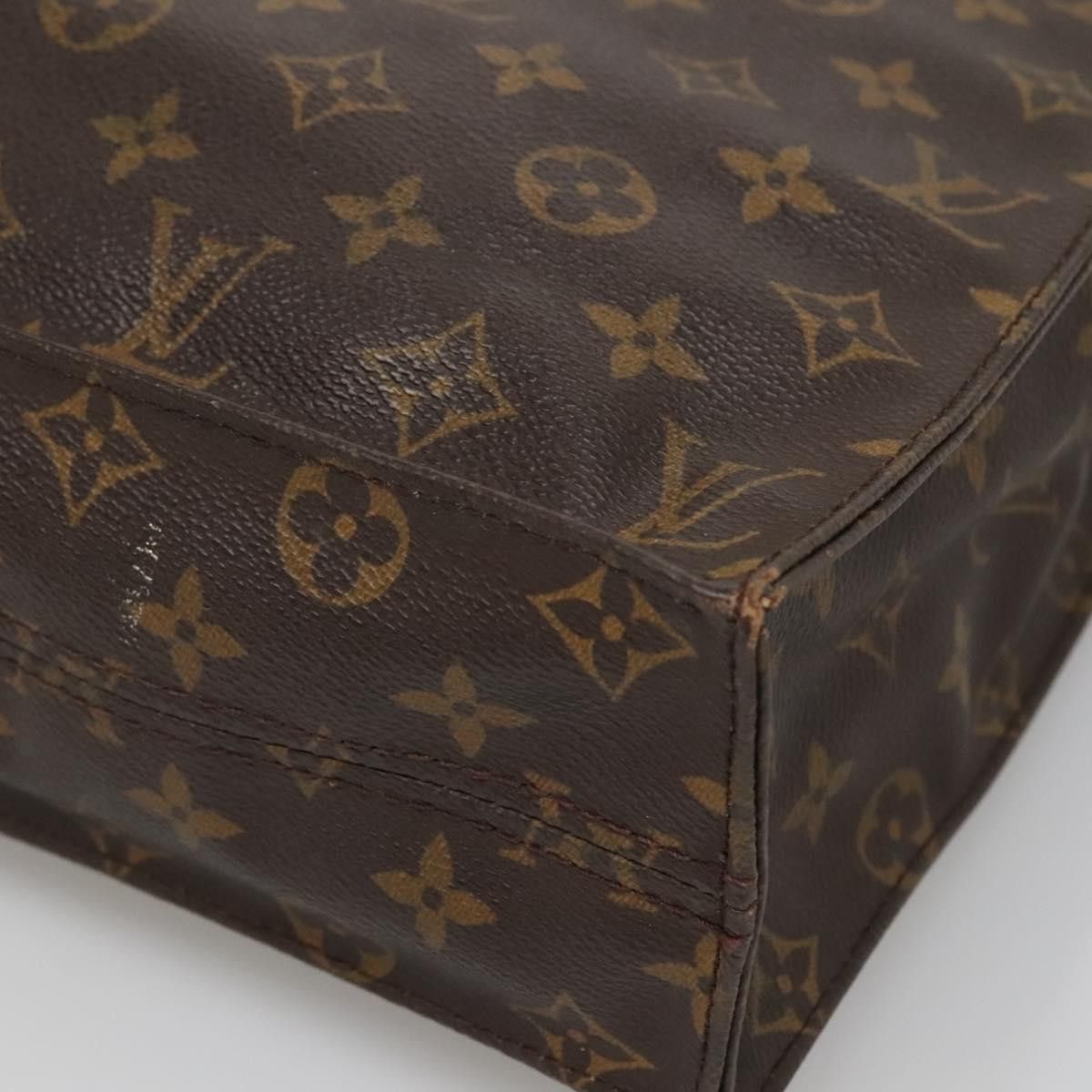 Louis Vuitton LOUIS VUITTON Monogram Sac Plat Hand Bag M51140 Size ONE SIZE - 15 Thumbnail