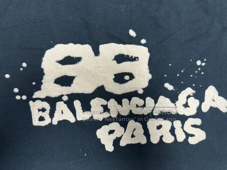 Balenciaga Balenciaga Letter Printed Short Sleeve Crewneck T-Shirt Size US S / EU 44-46 / 1 - 3 Thumbnail