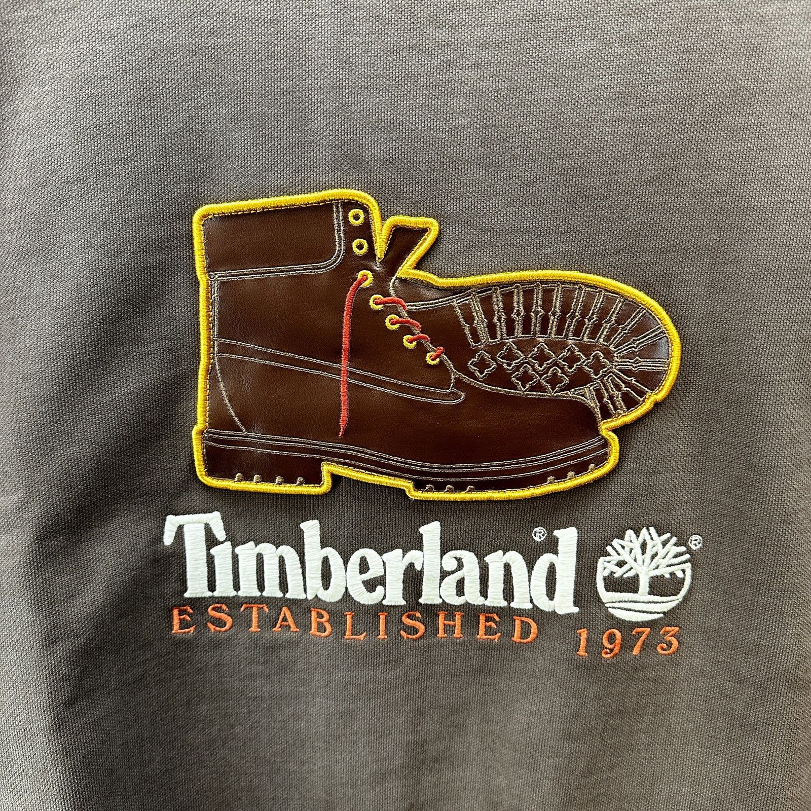 Timberland Timberland Vintage Style Chocolate Brown Sweatshirt A62XK XL Size US XL / EU 56 / 4 - 3 Thumbnail
