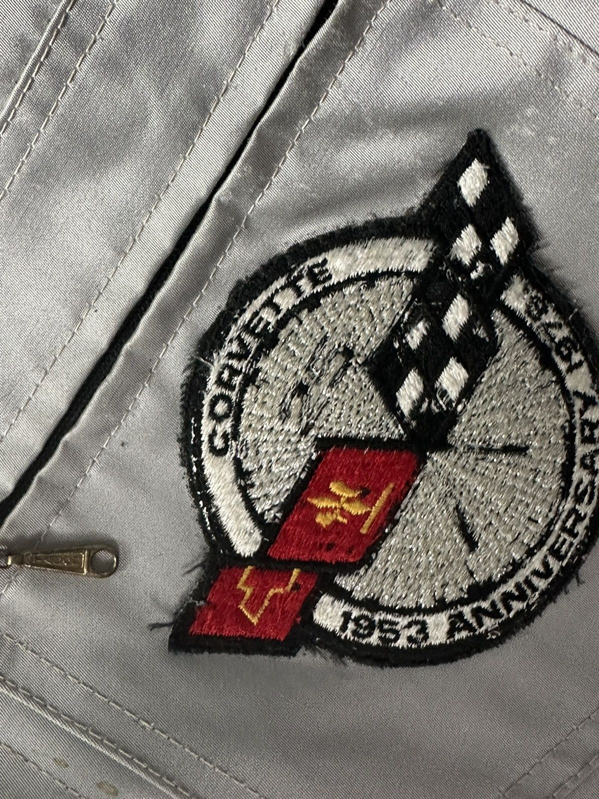 Chevrolet × Vintage VTG 70’s Corvette Racing Jacket TOM BIGELOW Made In USA RARE Size US M / EU 48-50 / 2 - 8 Thumbnail