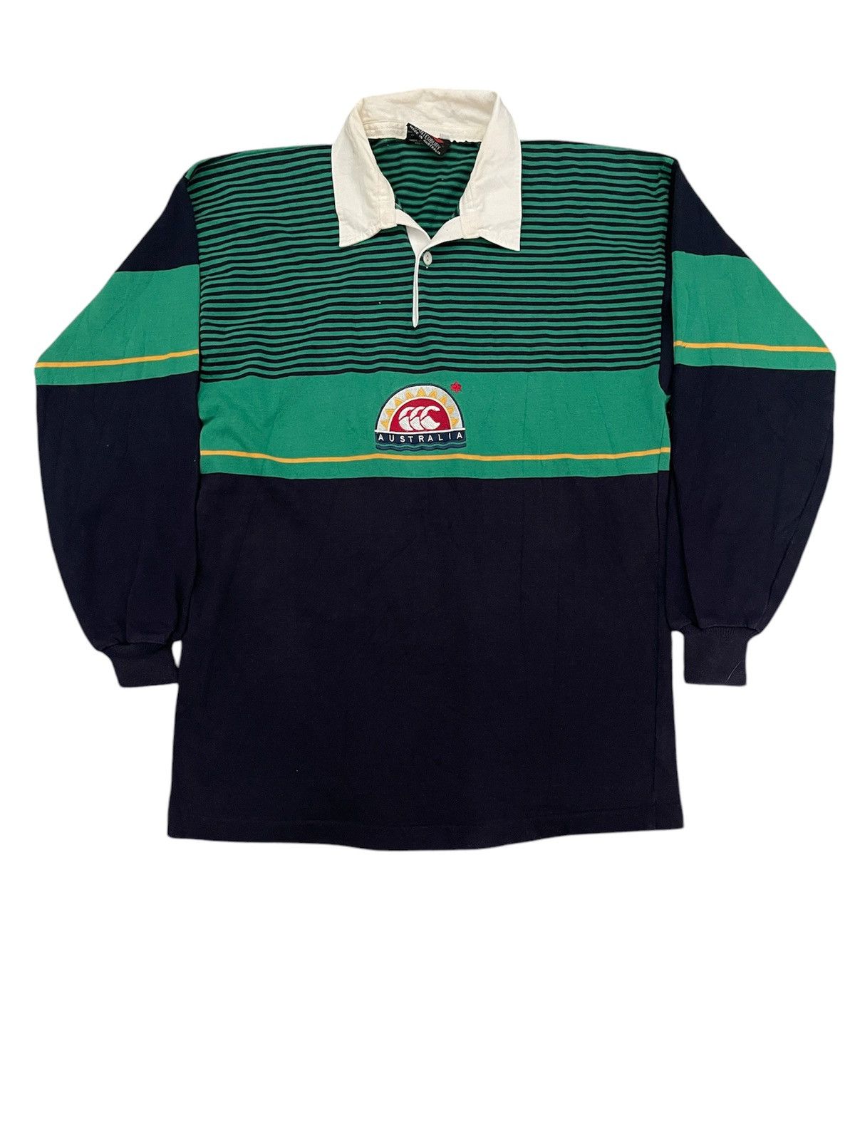 Canterbury of New Zealand × Vintage Vintage Rugby Canterbury shirt Size US L / EU 52-54 / 3 - 1 Thumbnail