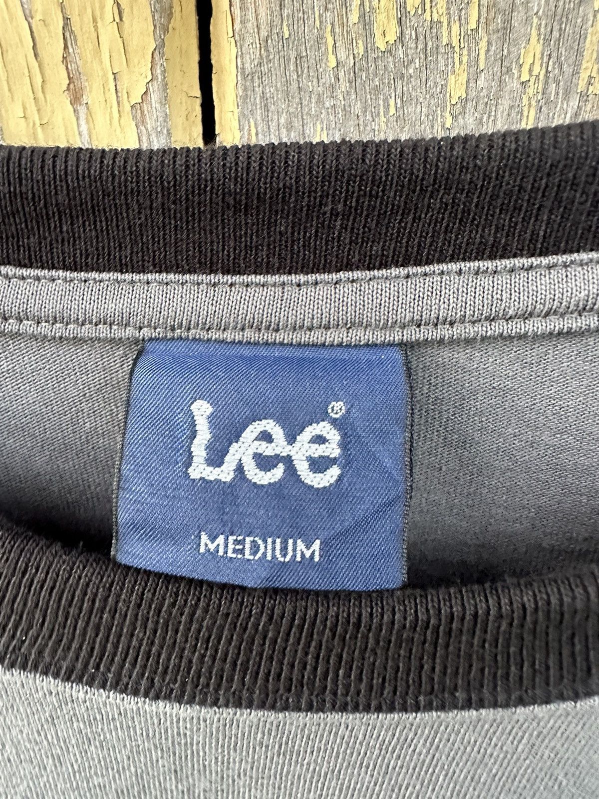 Lee × Vintage Vintage Lee Dungarees Big Logo Long Sleeve A522 Size US M / EU 48-50 / 2 - 8 Thumbnail