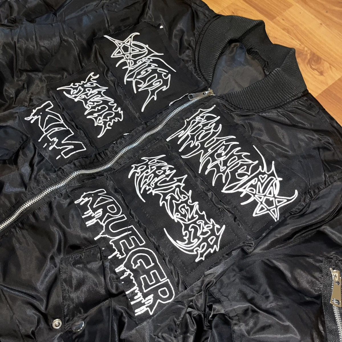 Kim Krueger Bomber Jacket - BLACK