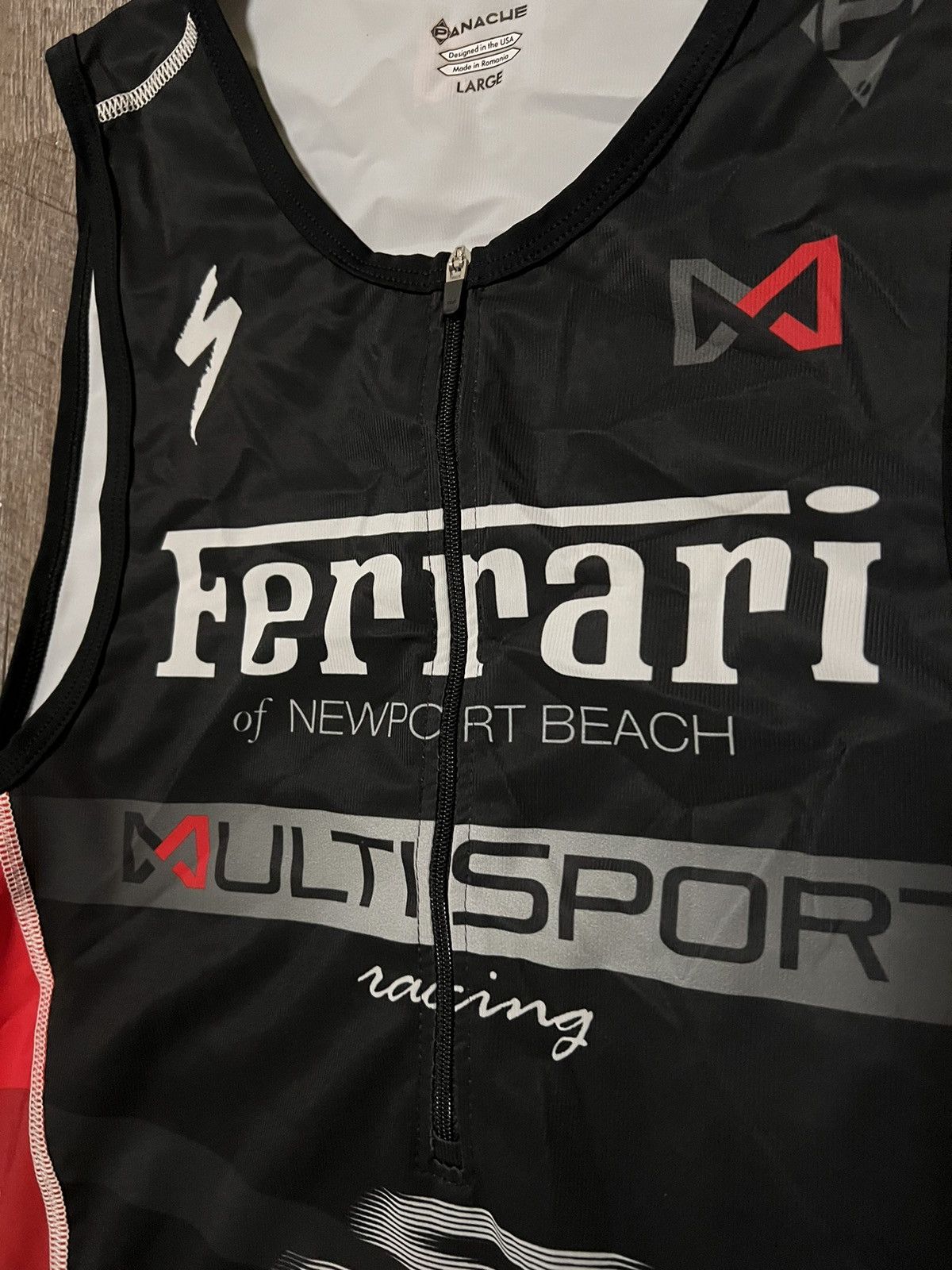 Ferrari Panache Ferrari Racing Cycling Jersey size Large Size US L / EU 52-54 / 3 - 2 Thumbnail