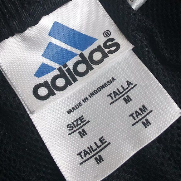 Adidas × Vintage Vintage Y2K Adidas Striped Mesh Lined Wind Pants Joggers Size US 30 / EU 46 - 4 Thumbnail
