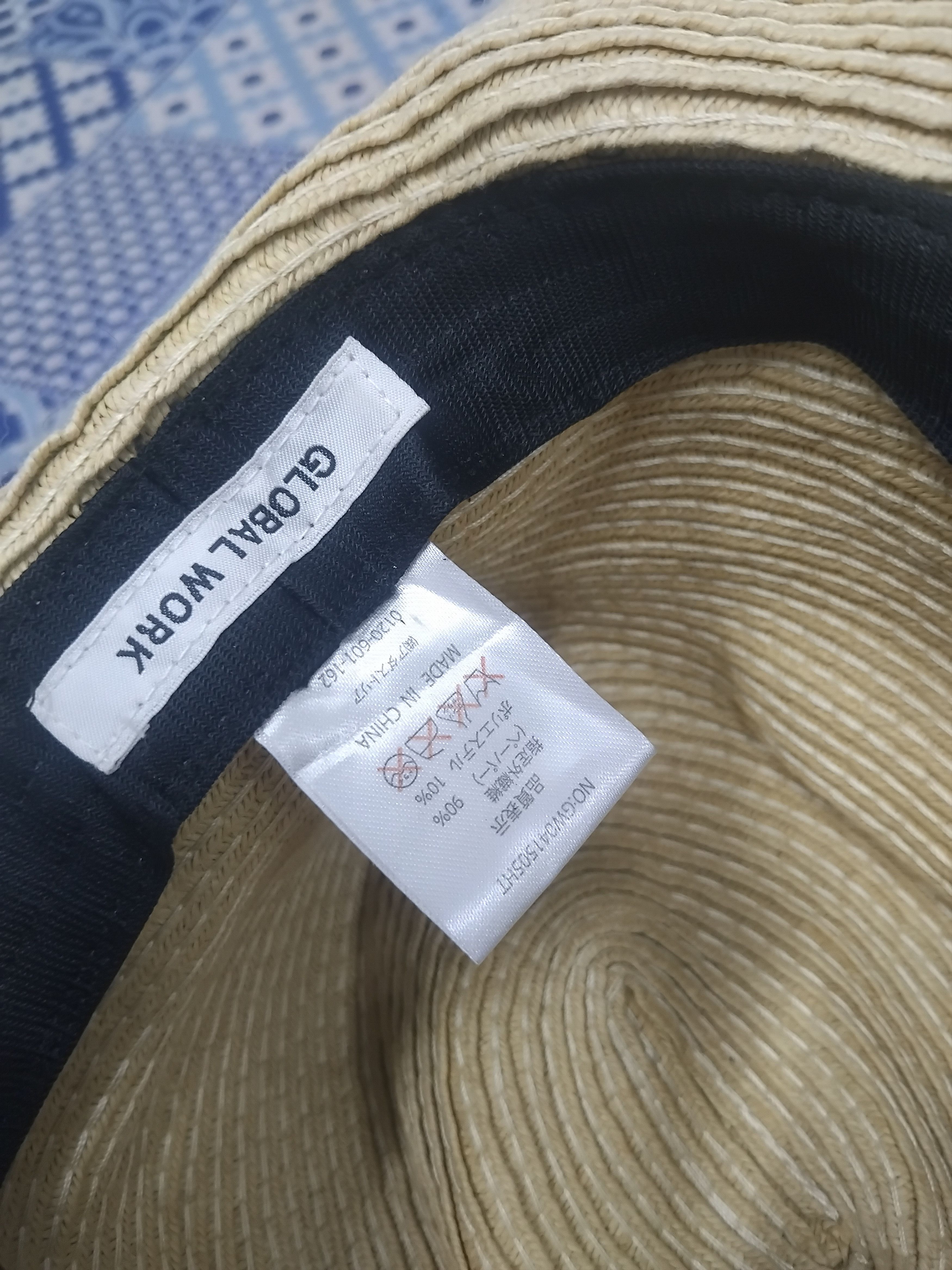 Global Work 💥Global work inspired anime fedora hat Size 38 - 2 Thumbnail
