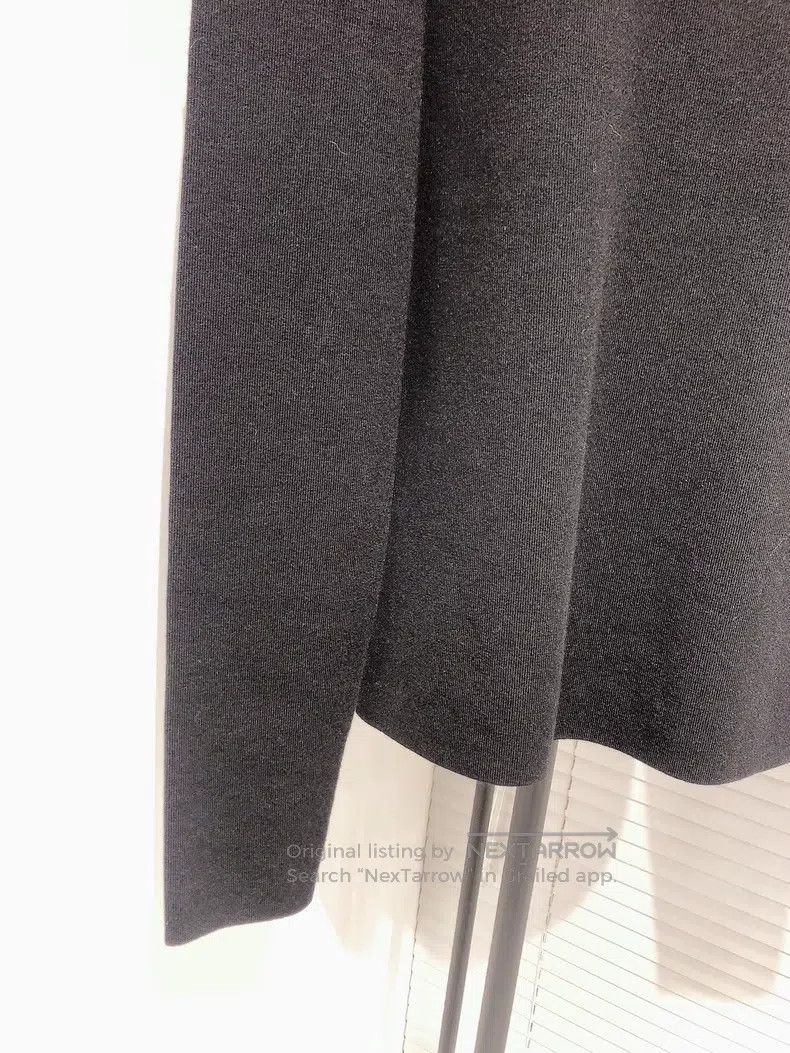 Valentino Valentino Black knit lace panelled knit sweater Size M / US 6-8 / IT 42-44 - 3 Thumbnail