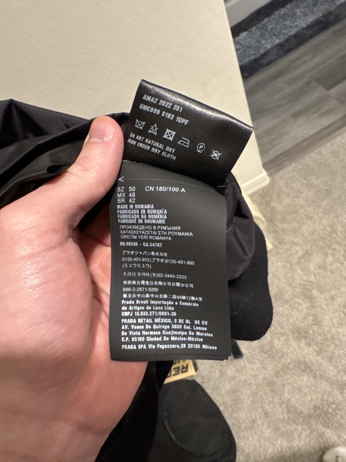 Prada Reversible wool and Re-Nylon jacket Size US M / EU 48-50 / 2 - 7 Thumbnail