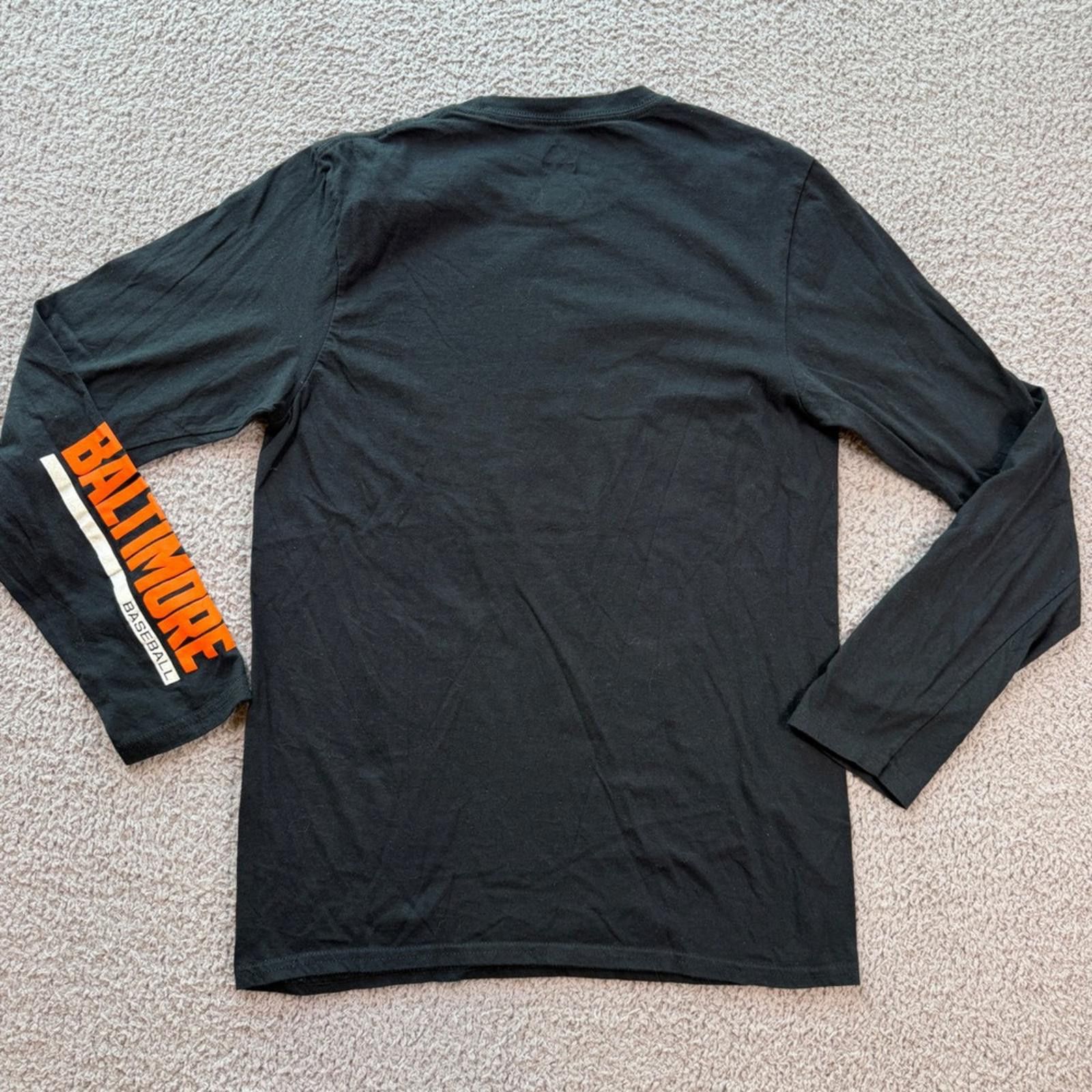 Majestic Majestic Baltimore Orioles MLB Long Sleeve T-Shirt Black Size US S / EU 44-46 / 1 - 3 Thumbnail