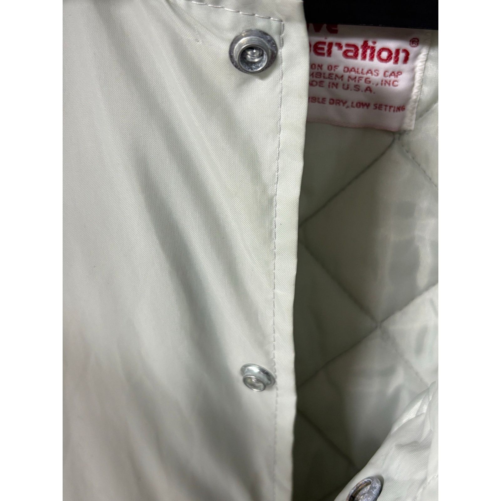 The Unbranded Brand Active Generation Satin Bomber Jacket USA Made Size US M / EU 48-50 / 2 - 11 Thumbnail