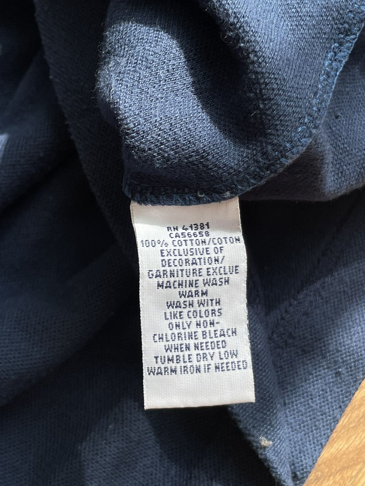 Polo Ralph Lauren × Vintage Vintage long-sleeve polo Ralf Lauren Chief Keef style Size US M / EU 48-50 / 2 - 9 Thumbnail