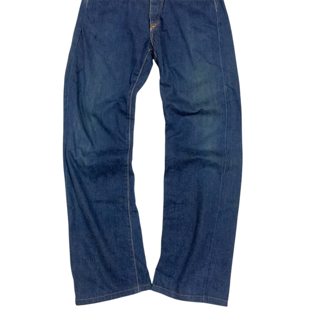 Lee Lee Cowboy 1101 Selvedge Buckleback Repro 30's Japan Jeans Size US 31 - 3 Thumbnail