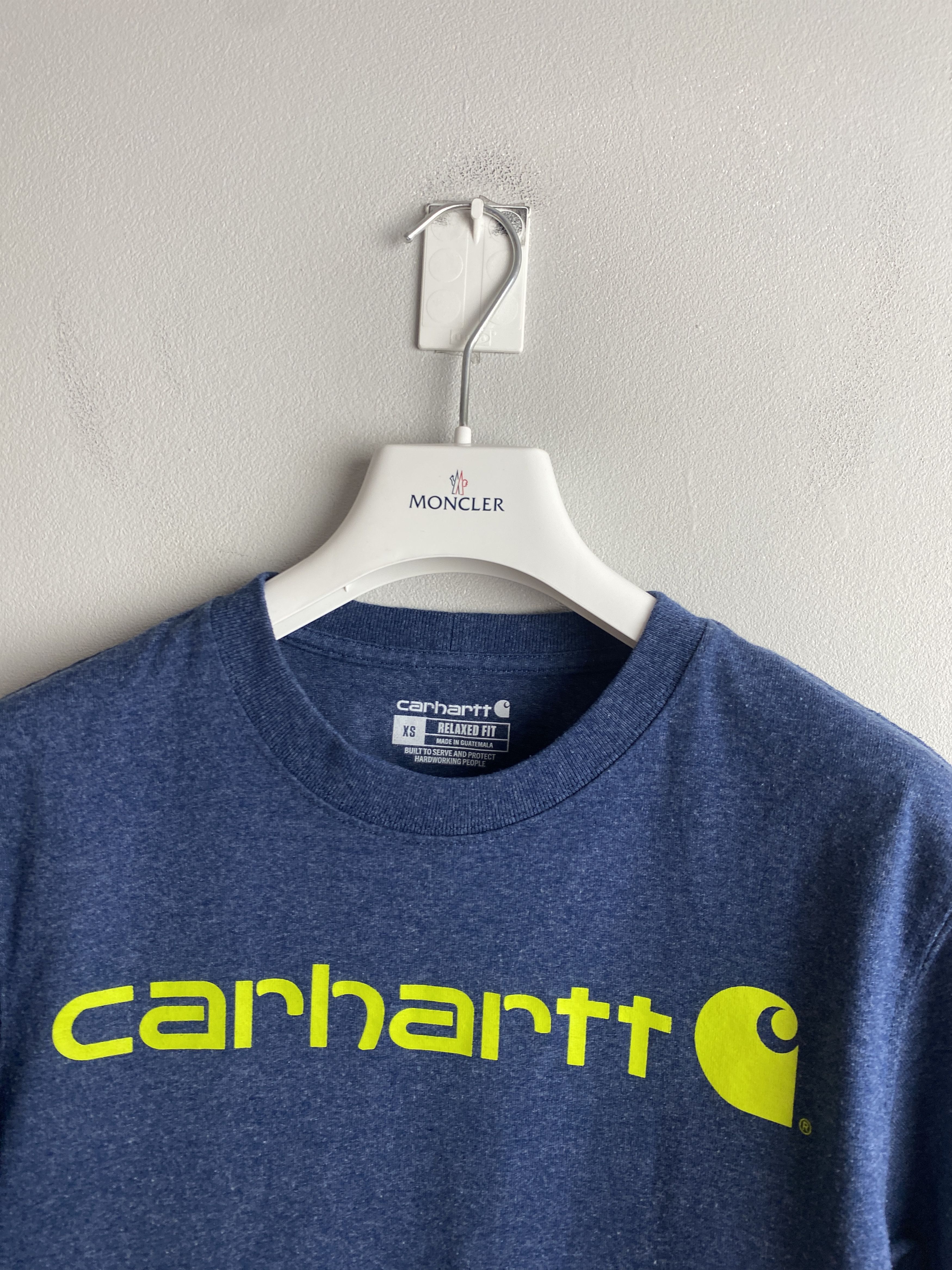 Carhartt Carhartt big logo casual t-shirt tee skate rap hip hop Size US XS / EU 42 / 0 - 2 Thumbnail