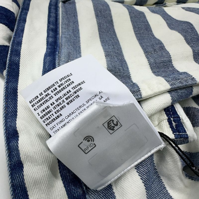 Prada Prada Navy Striped Denim Short Jacket-2506 Size US S / EU 44-46 / 1 - 5 Thumbnail