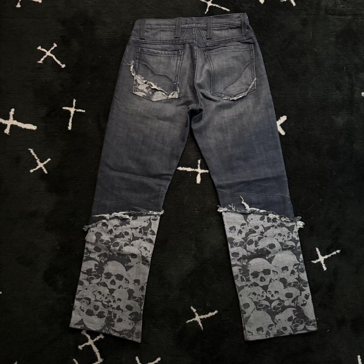 ALEXANDER DIGENOVA Ant Label (FW20) - Skull Pants Size US 30 / EU 46 - 2 Thumbnail