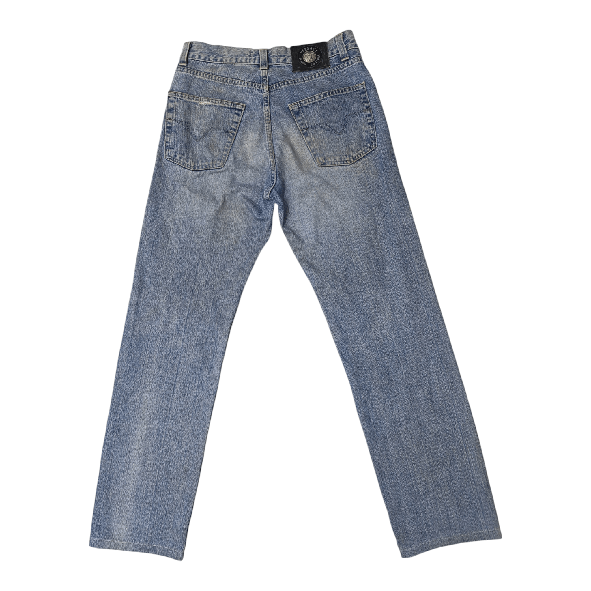 Versace Versace Jeans Couture Light Wash Denim Pants Size US 32 / EU 48 - 2 Thumbnail