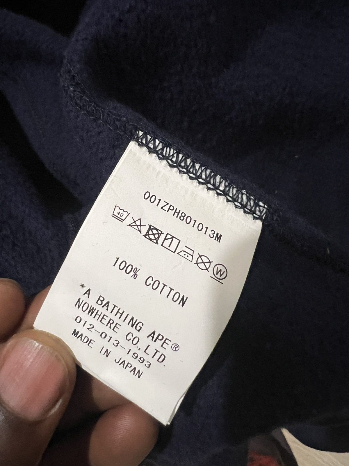 Bape BAPE Detachable Shark Full Zip 1st Camo Size S Navy Hoodie Size US S / EU 44-46 / 1 - 10 Thumbnail