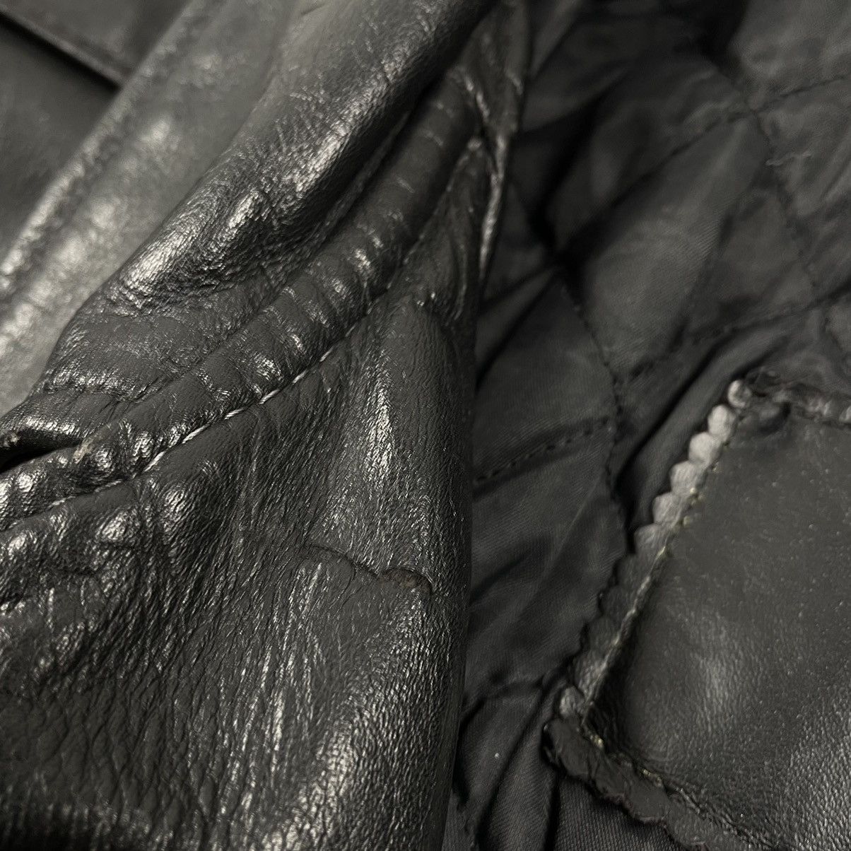 Other Vintage 90s Biker - Moto USA Leather Jacket Size US S / EU 44-46 / 1 - 12 Thumbnail