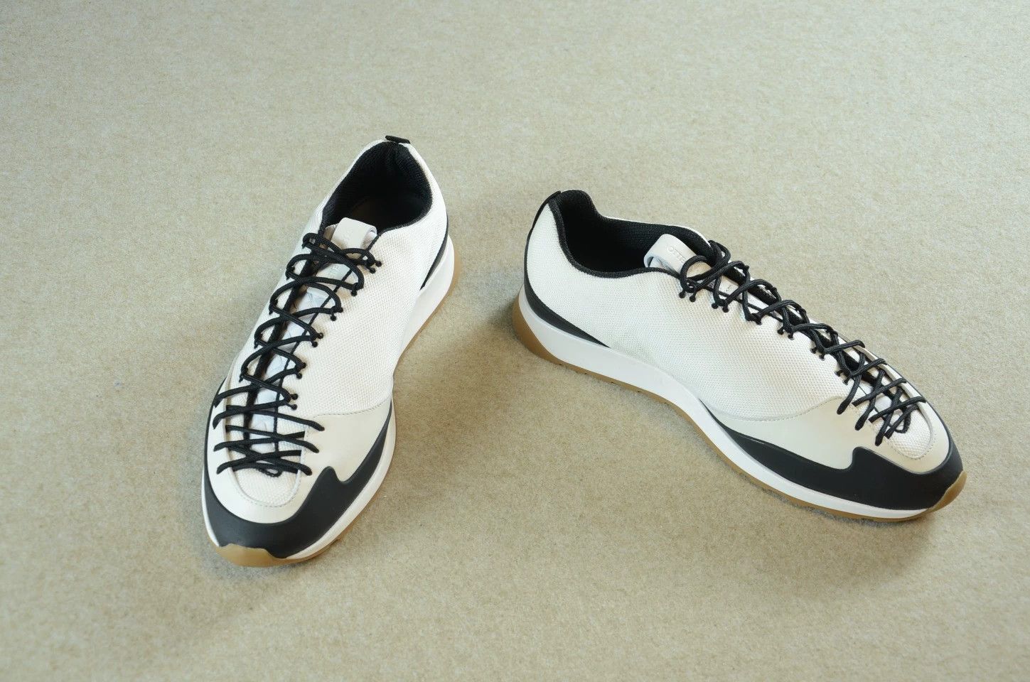 Bottega Veneta BV White Panelled Laces Sneakers Size US 11 / EU 44 - 3 Thumbnail