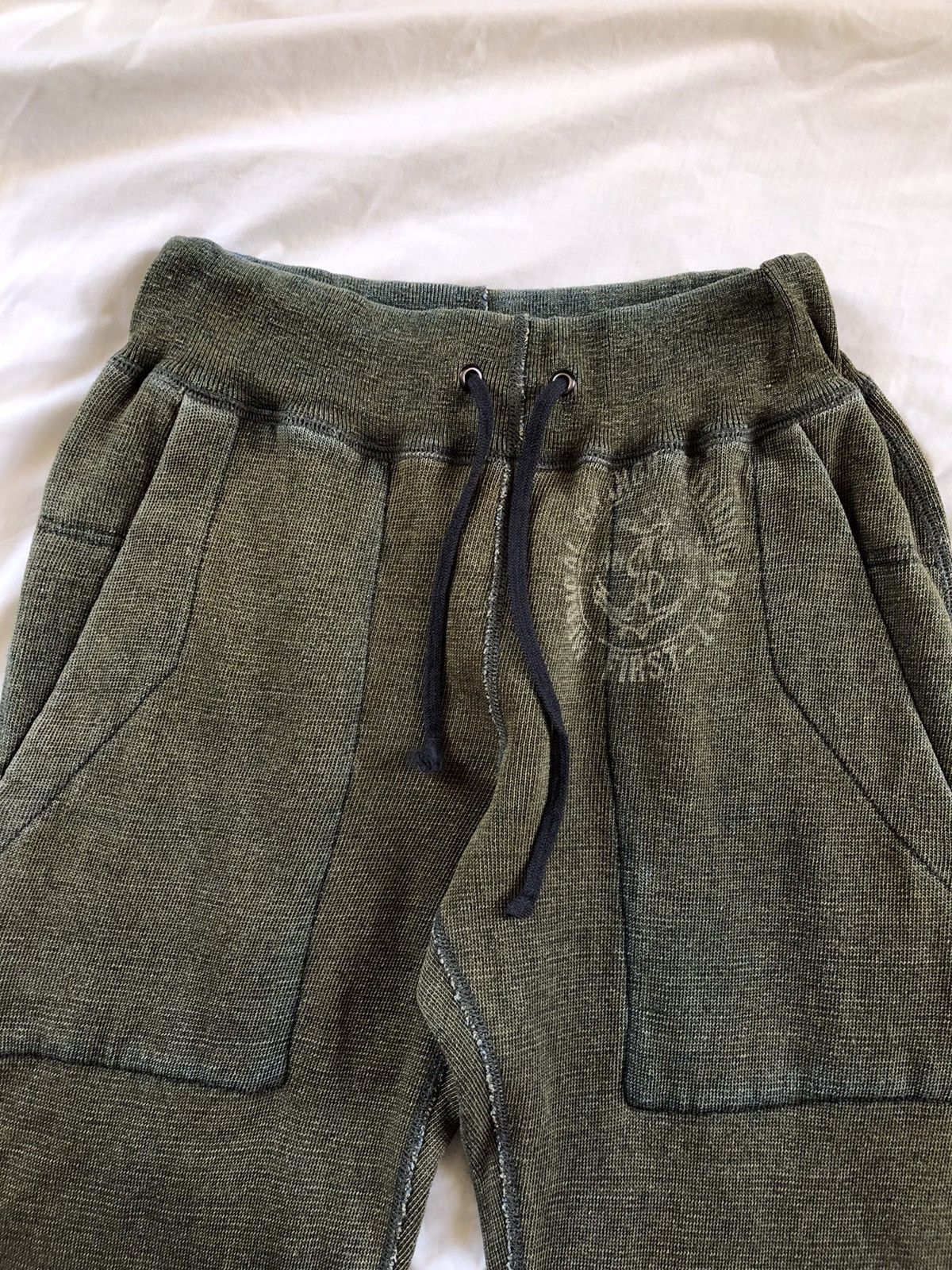 Japanese Brand × Le Grande Bleu (L.G.B.) × PPFM Medical Clothing Branch by FIRST STEP Rare Patina Sweatpants Size US 29 - 7 Thumbnail