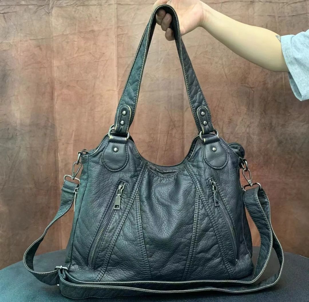 Vintage Fashion Distressed Y2K Hot Girl Shoulder Bag Size ONE SIZE - 1 Thumbnail