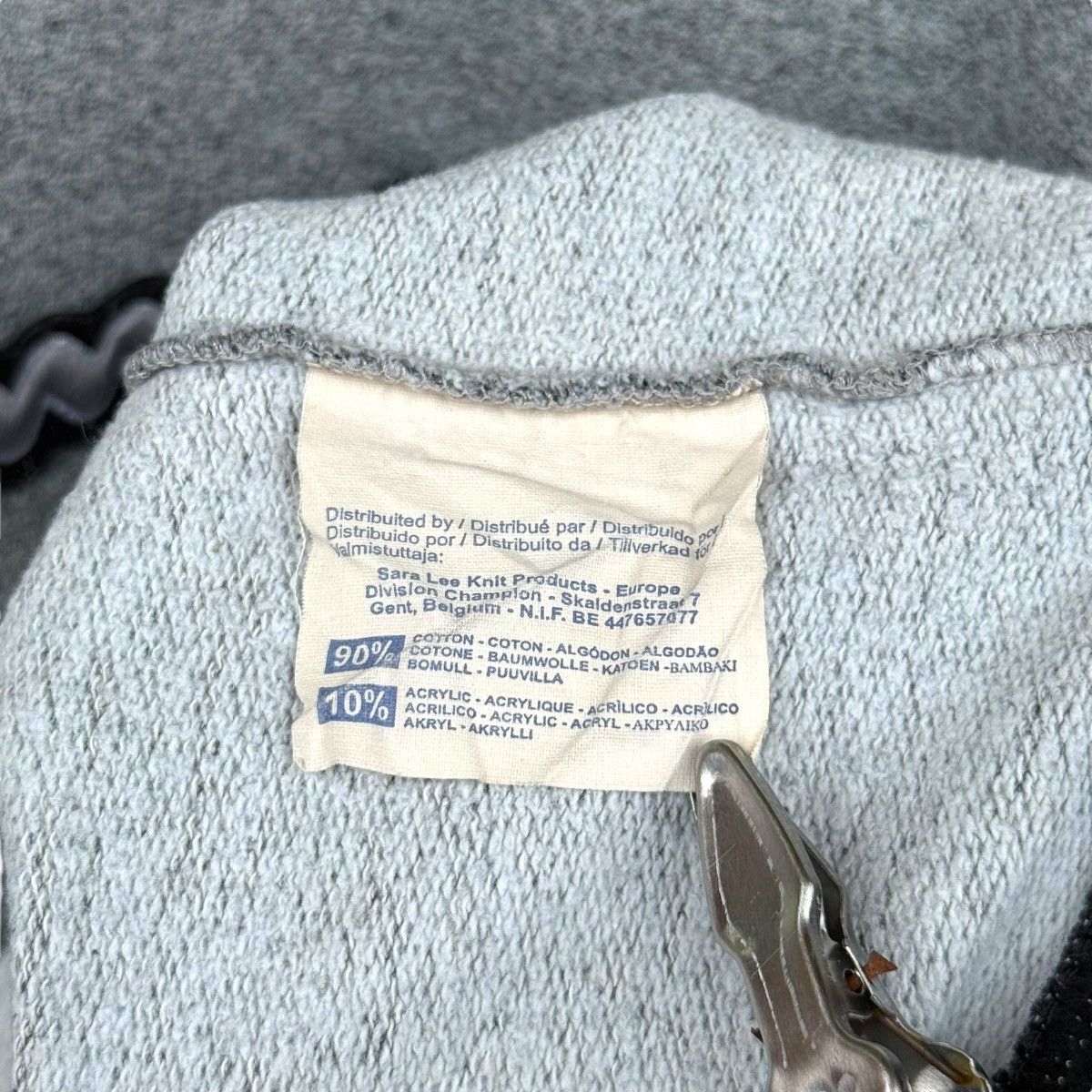 Champion Champion Black/Grey Embroidery Spell Out Sweatshirt Size US M / EU 48-50 / 2 - 10 Thumbnail