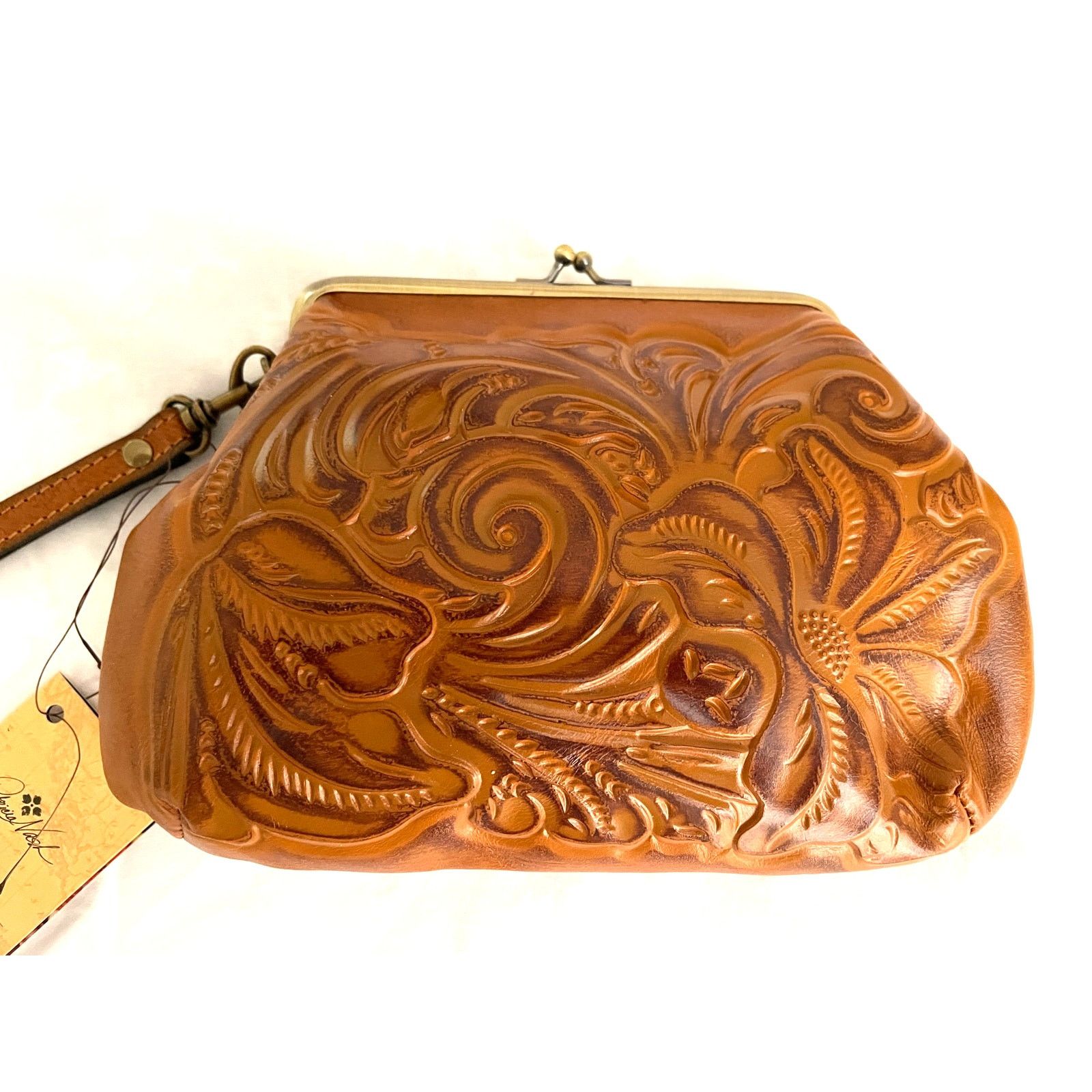 Patricia Nash Patricia Nash Savena Womens Purse Gold. 9" x 6" Size ONE SIZE - 8 Thumbnail