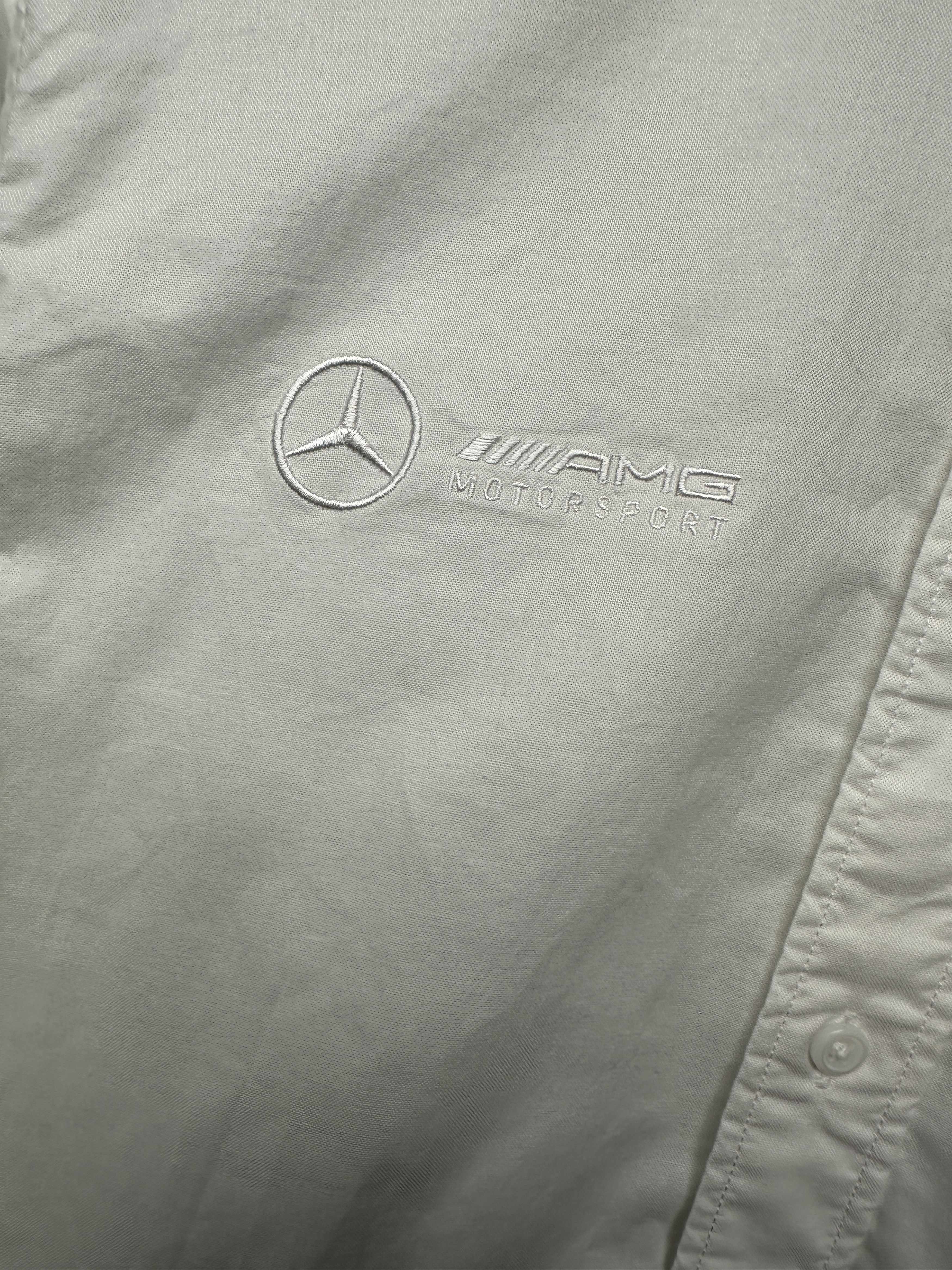 Mercedes-Benz Mercedes Benz Tommy Hilfiger Mens White Shirt Size US M / EU 48-50 / 2 - 3 Thumbnail