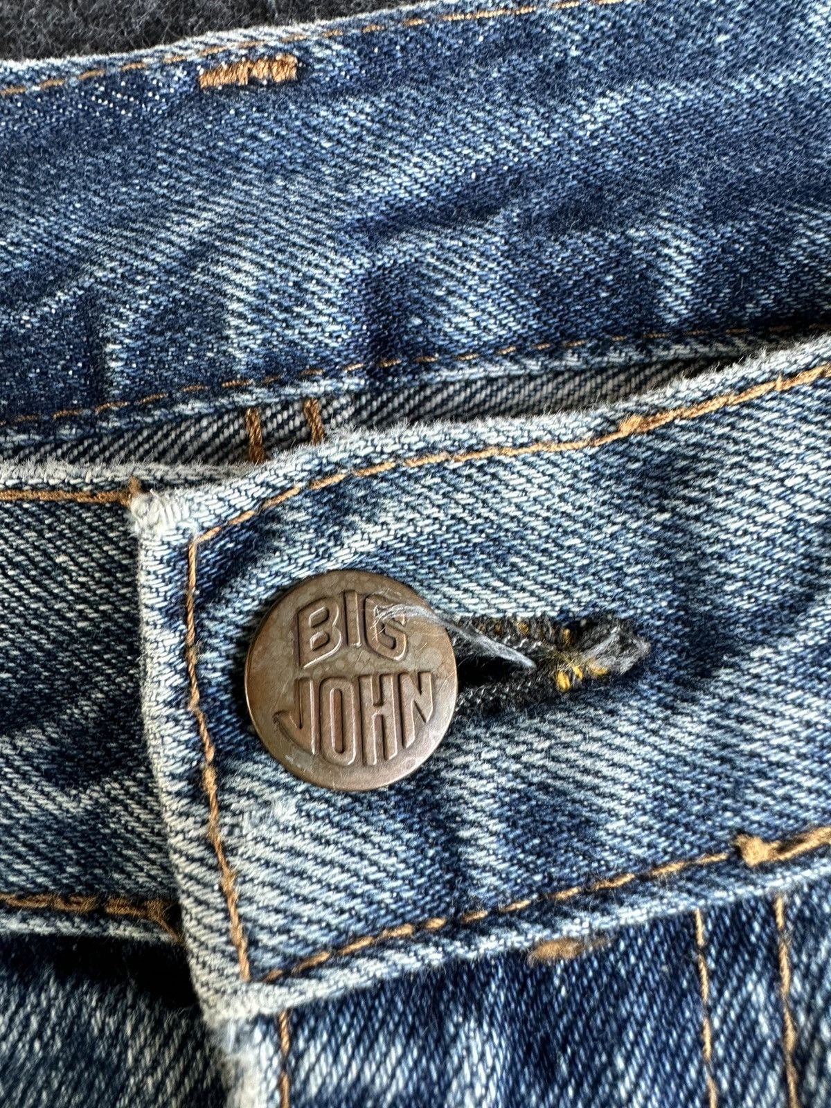 Big John Vintage Big John Loose Washed Denim D500 Size US 38 / EU 54 - 13 Thumbnail