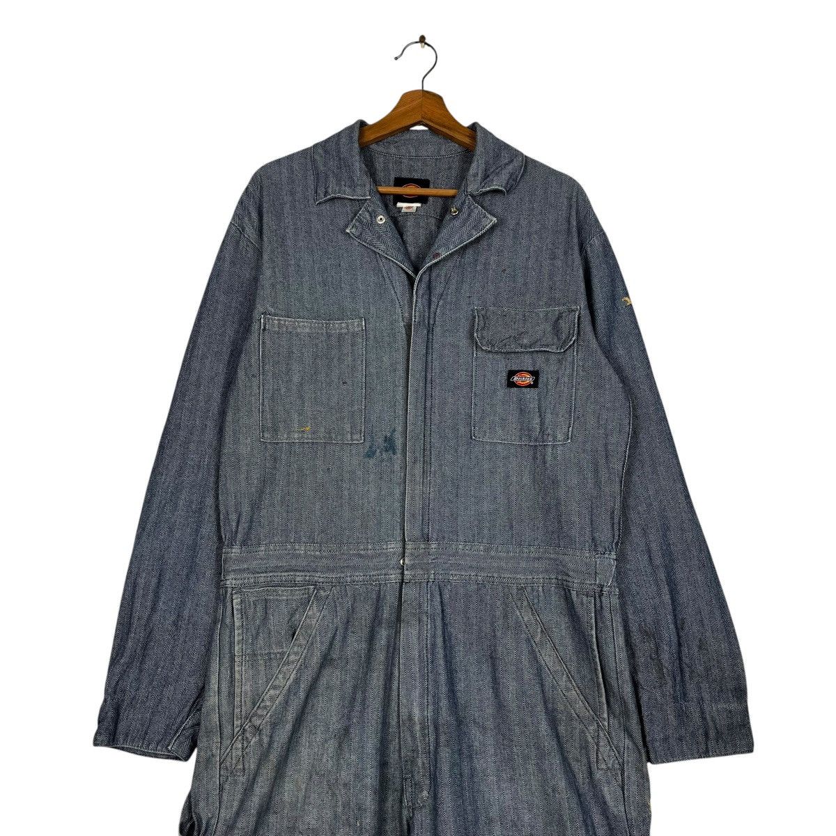 Dickies Vintage Dickies Hickory Stripe Denim Coverall Size US 38 / EU 54 - 3 Thumbnail