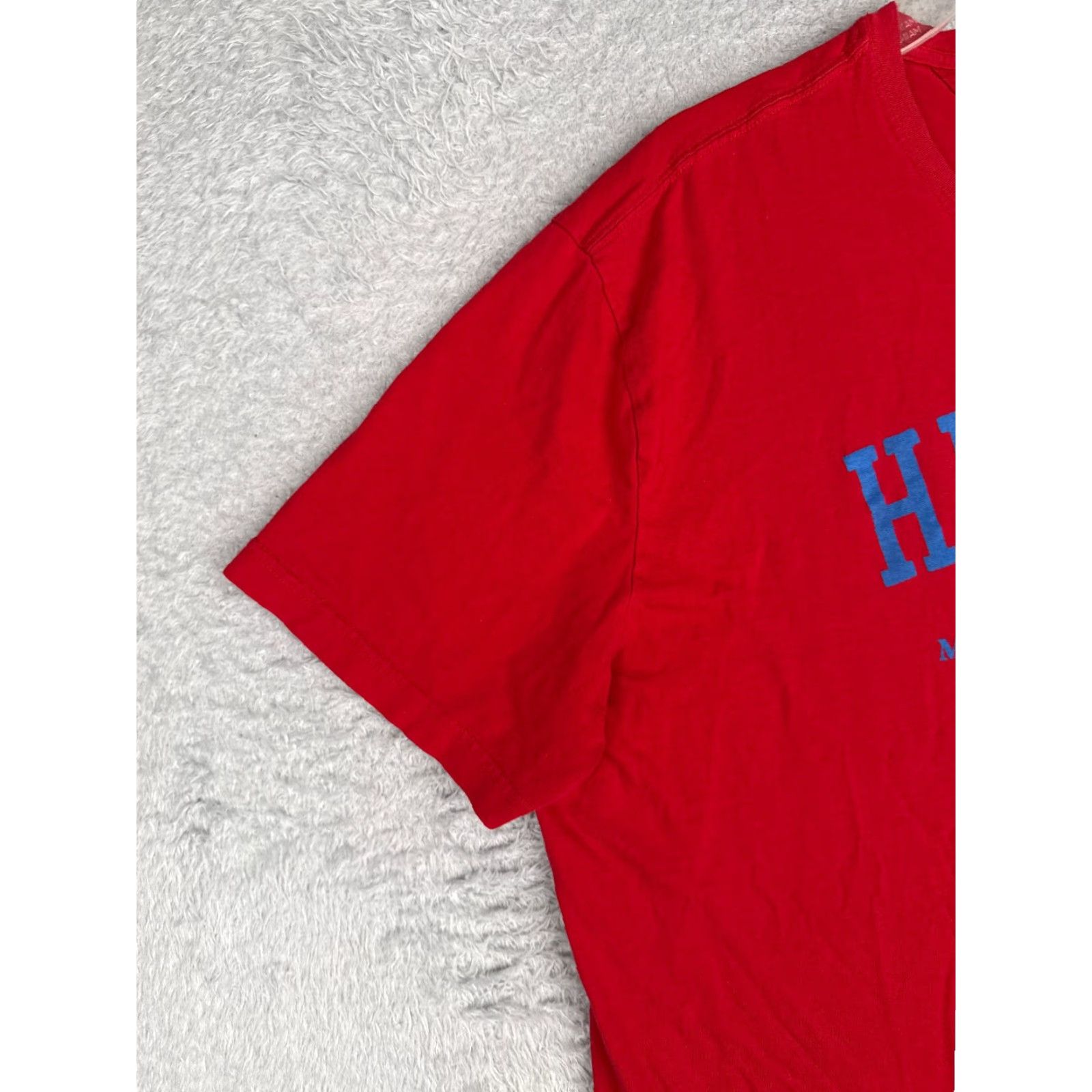 Tommy Hilfiger Tommy Hilfiger Shirt Adult 2XL Red 100% Cotton Crew Neck Embroidered Logo Mens Size US XXL / EU 58 / 5 - 3 Thumbnail