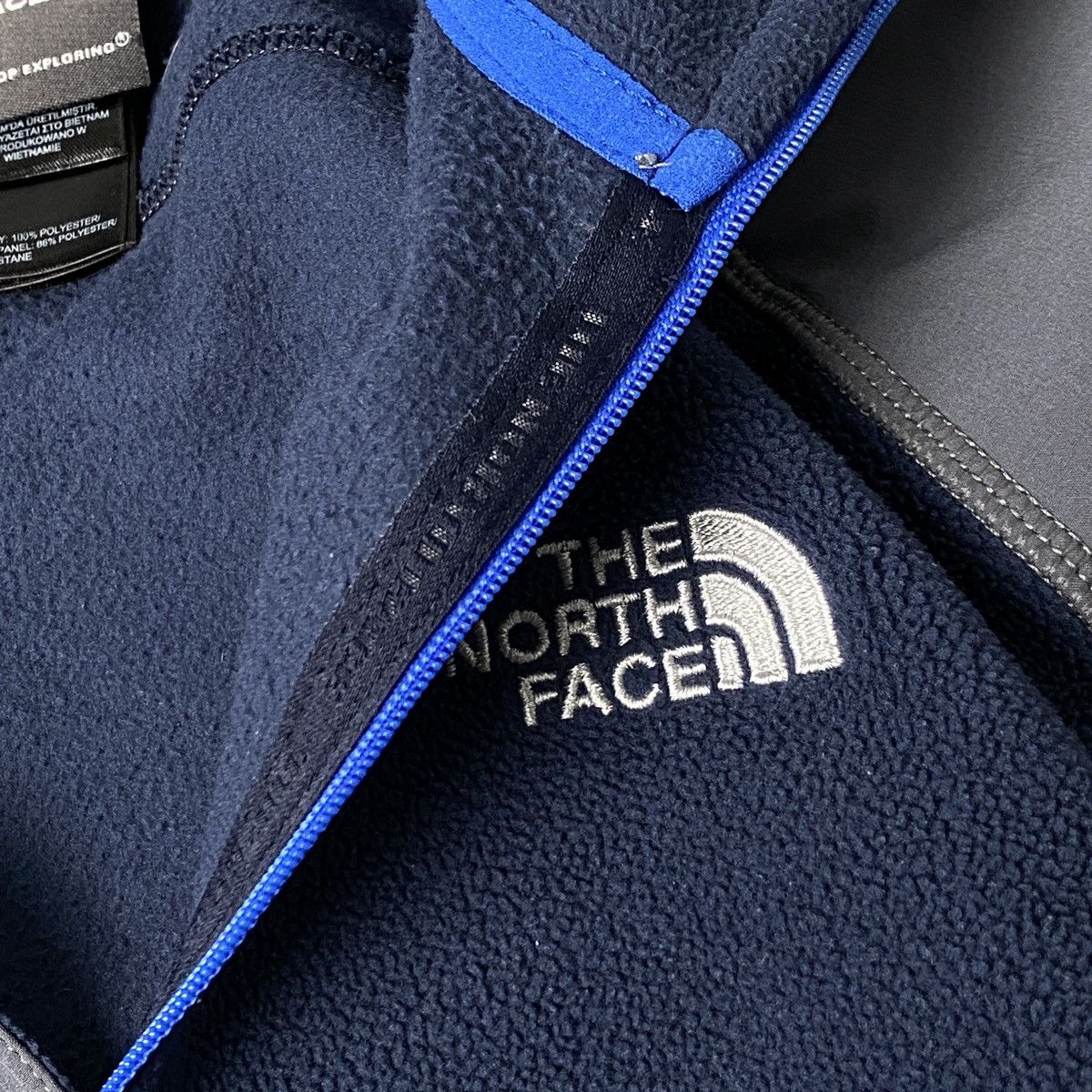 The North Face The North Face navy grey fleece - S Size US S / EU 44-46 / 1 - 5 Thumbnail
