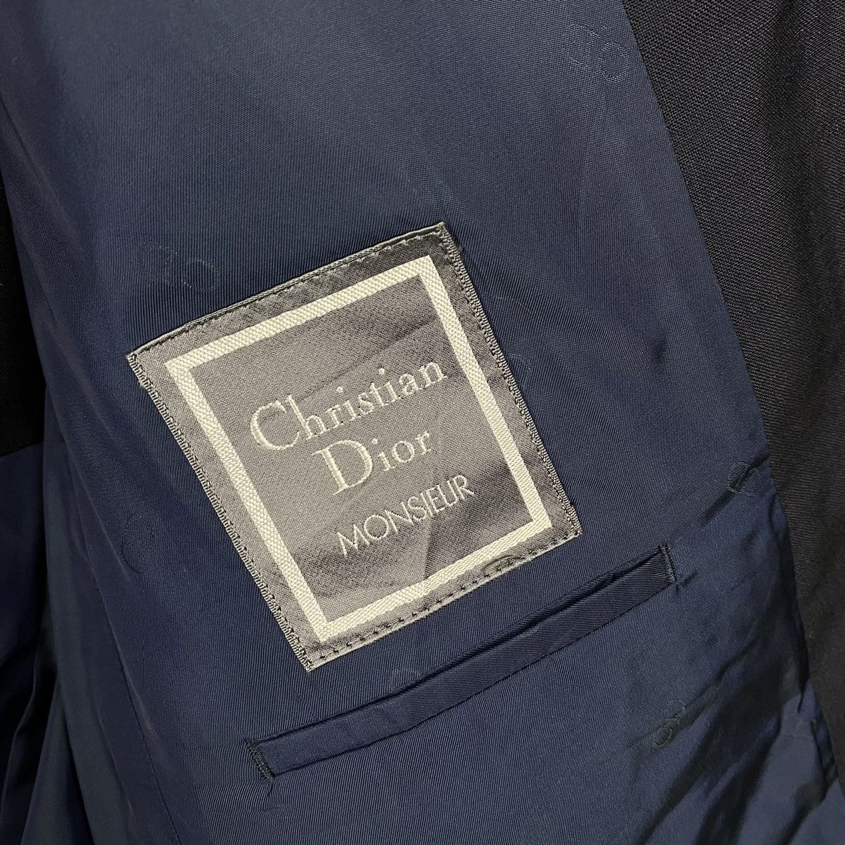 Christian Dior Monsieur Vintage 90s Christian Dior Button Blazer Size M Size US M / EU 48-50 / 2 - 11 Thumbnail