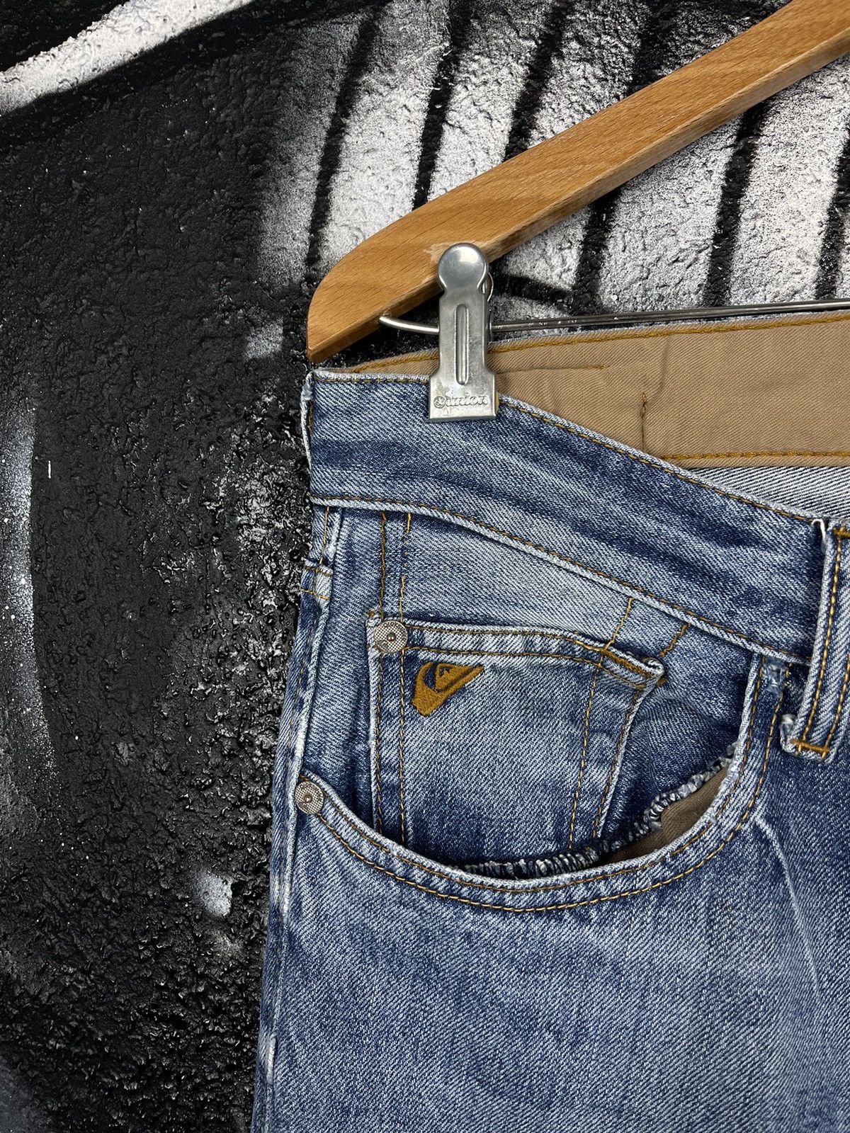 Quiksilver Quiksilver Y2K Relaxed Fit Vintage Denim Jeans Men’s Size 32 Size US 32 / EU 48 - 6 Thumbnail