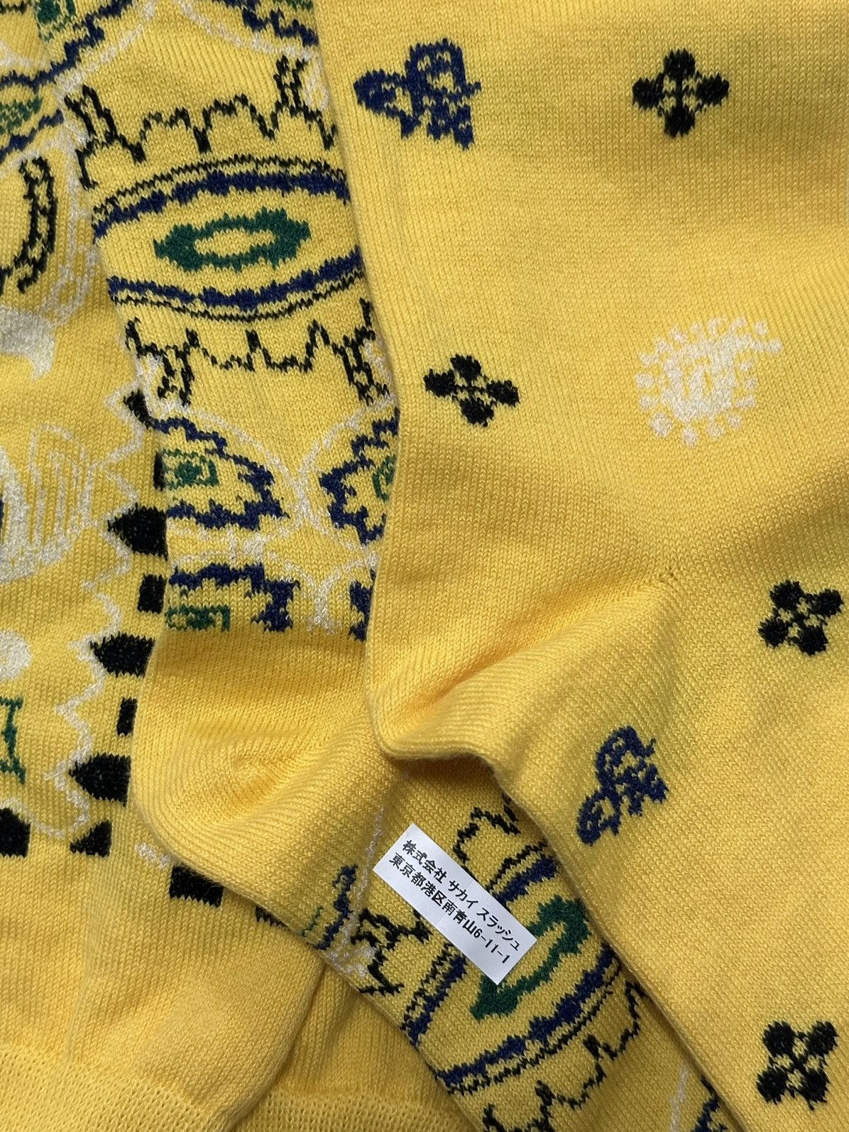 Sacai SACAI Pre Fall 2017 Paisley High Socks Size ONE SIZE - 3 Thumbnail