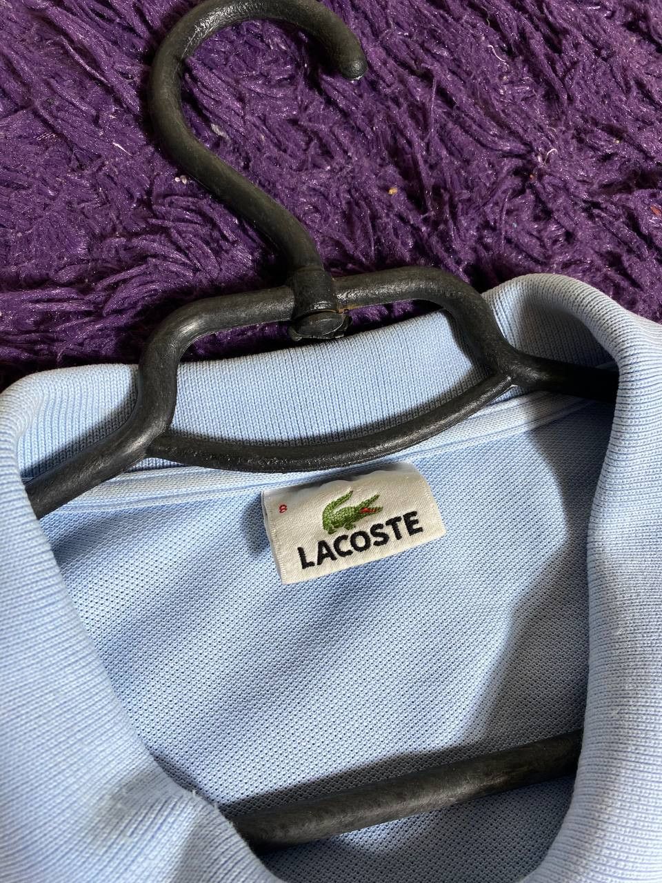 Lacoste × Vintage Lacoste vintage luxury streetwear v-neck tee Size US L / EU 52-54 / 3 - 19 Thumbnail