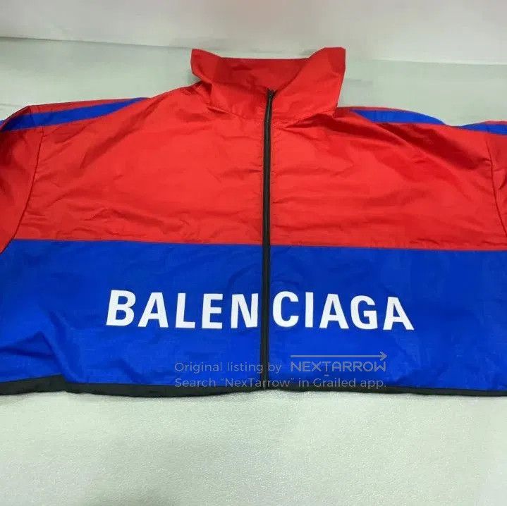 Balenciaga Balenciaga Color Block Zip Sports Jacket. Size US L / EU 52-54 / 3 - 8 Thumbnail