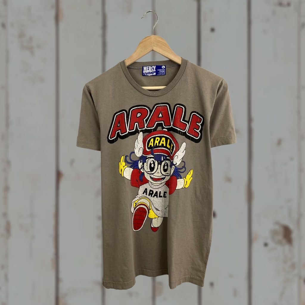 Vintage Y2K Arale Chan Mercy Vintage Design Graphic Anime T-Shirt Gray L Men XS? Size US L / EU 52-54 / 3 - 1 Thumbnail