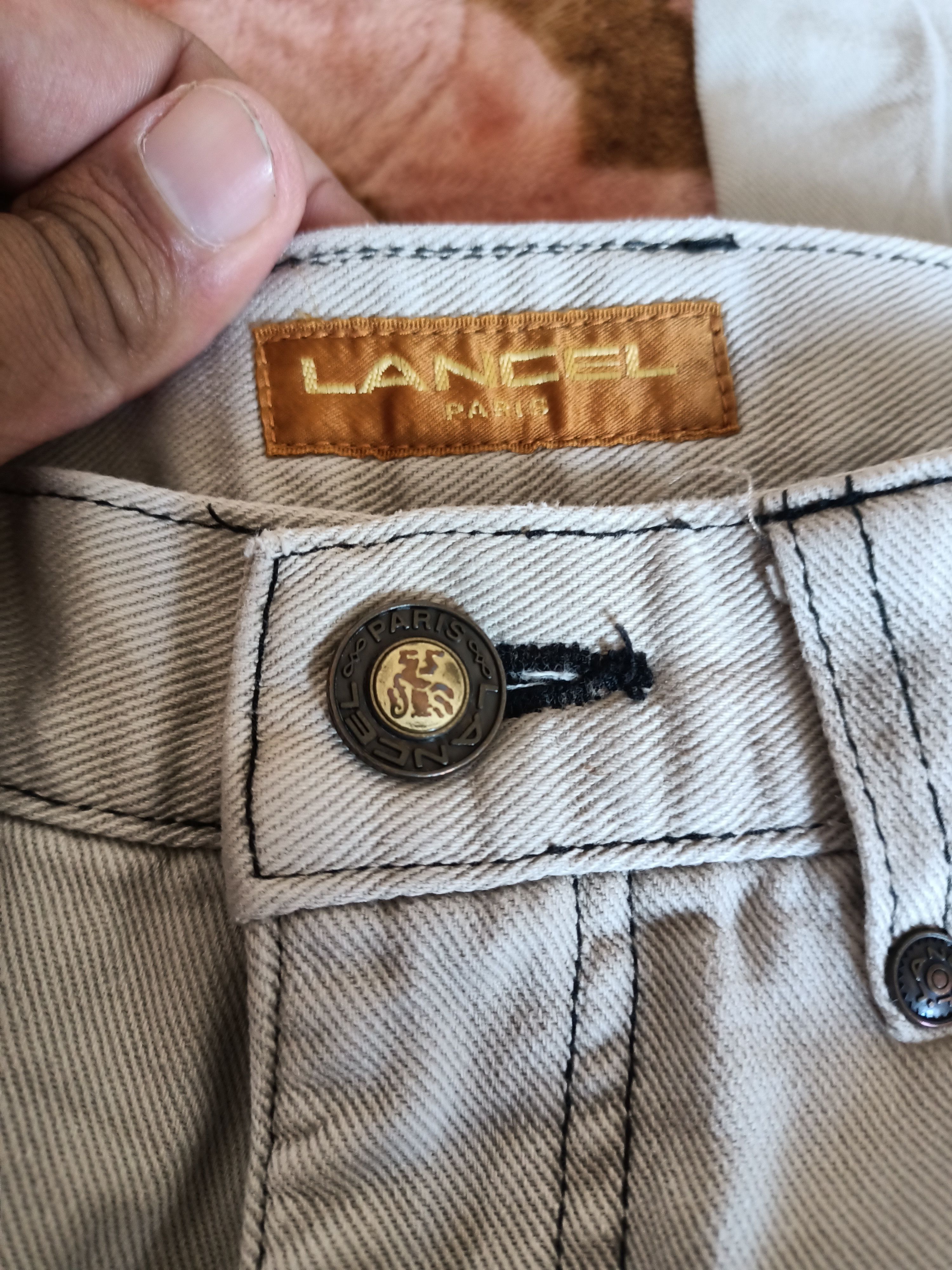 Lancel Vintage Lancel Paris Jeans Size US 30 / EU 46 - 6 Thumbnail