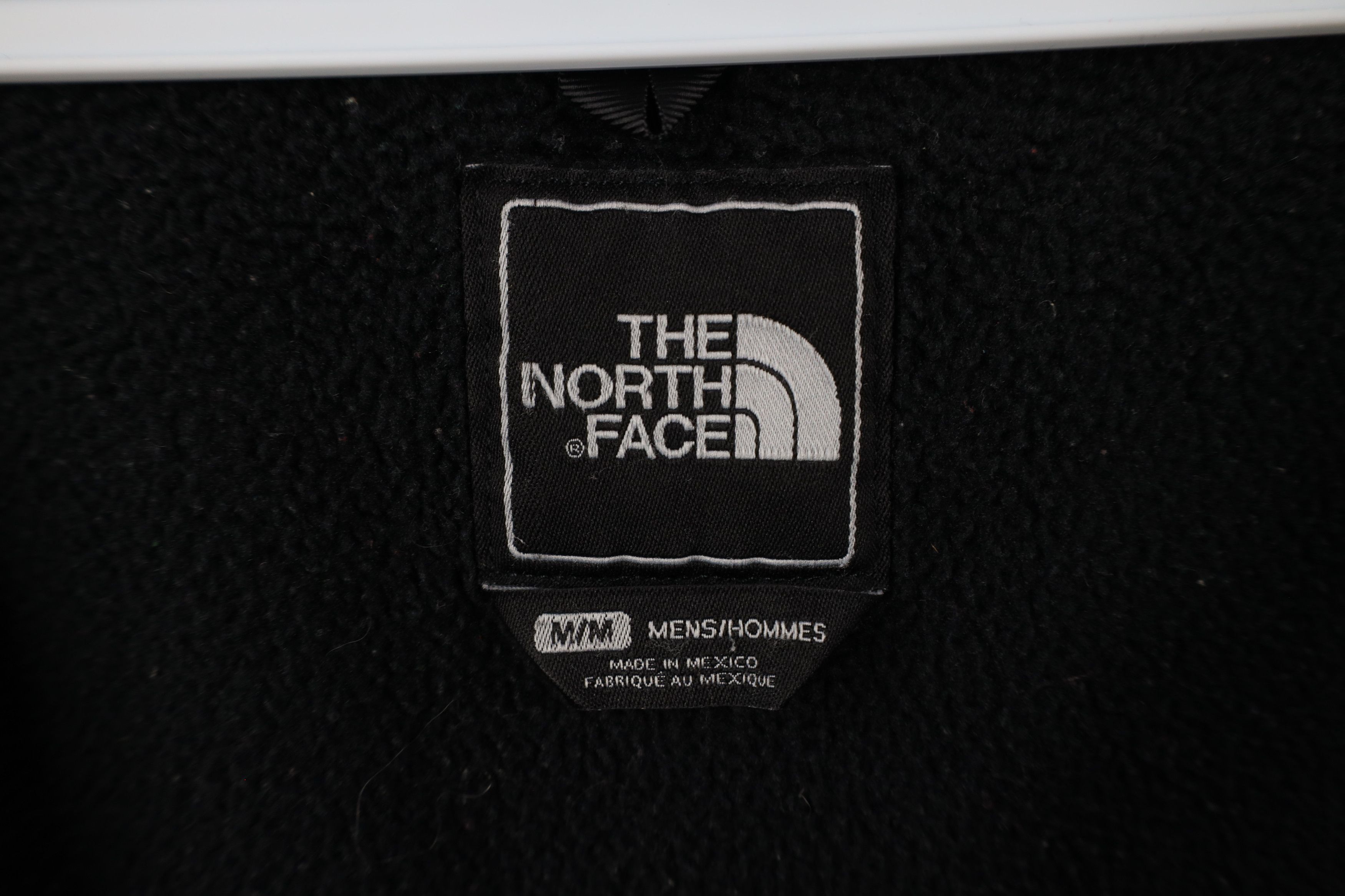 The North Face × Vintage Vintage The North Face Spell Out Denali Fleece Jacket Black Size US M / EU 48-50 / 2 - 9 Thumbnail