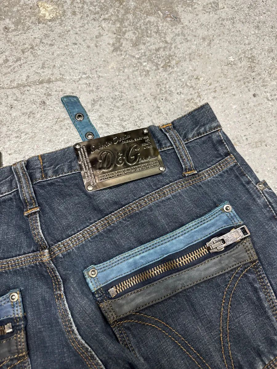 Dolce & Gabbana AW2004 Dolce & Gabbana Utility Blue Denim Jeans Size US 32 / EU 48 - 7 Thumbnail