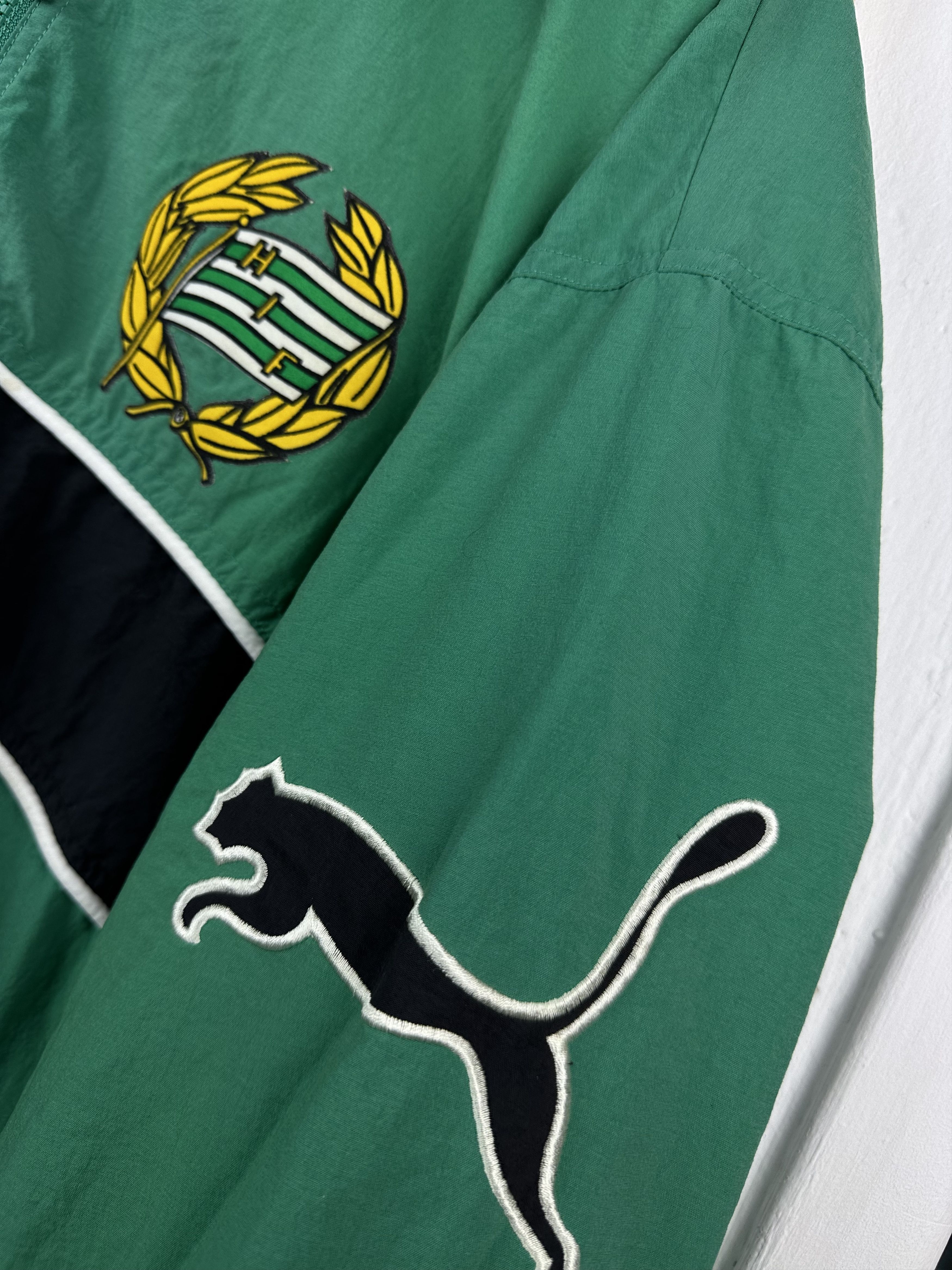Puma × Vintage Vintage Puma Hammarby Football jacket Track Top Rare Size US XL / EU 56 / 4 - 5 Thumbnail