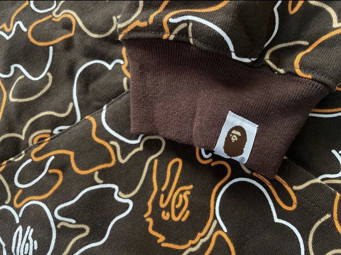 Bape RARE OG 2006 A BATHING APE REVERSIBLE COLLEGE NEON FULLZIP Size US XL / EU 56 / 4 - 9 Thumbnail
