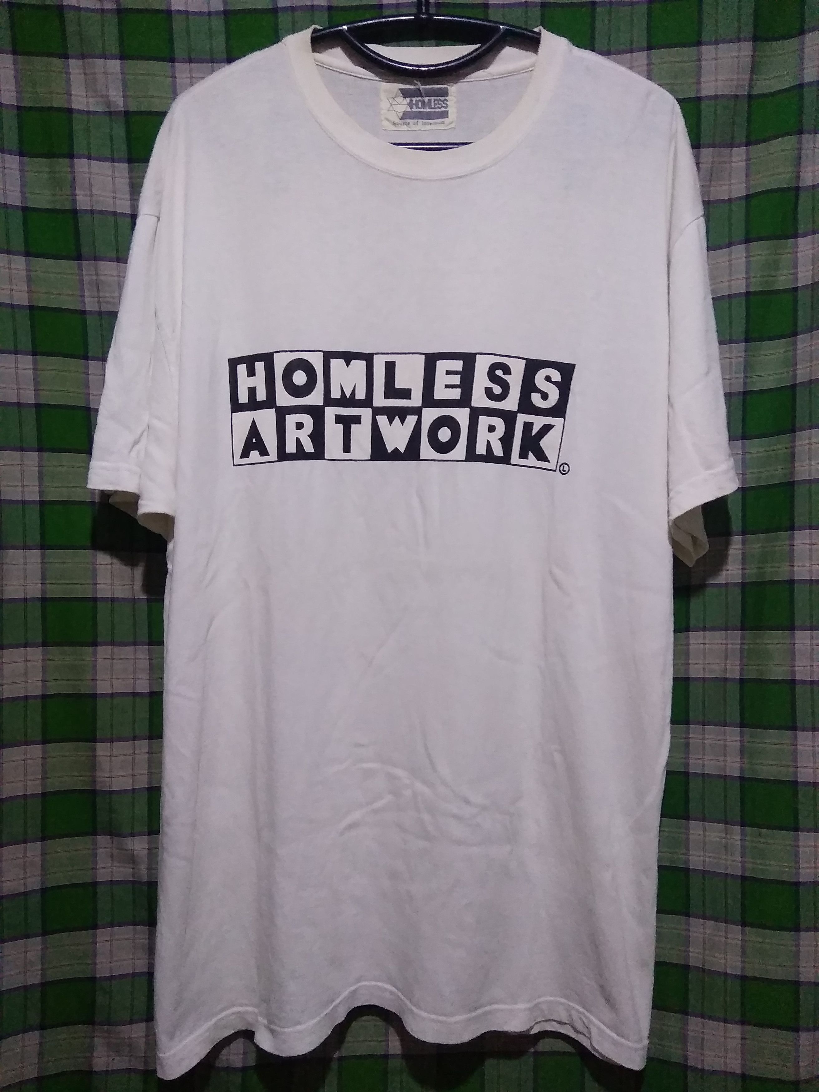 Japanese Brand Rare Vtg HOMLESS Cartoon Network parody Size US XL / EU 56 / 4 - 1 Thumbnail
