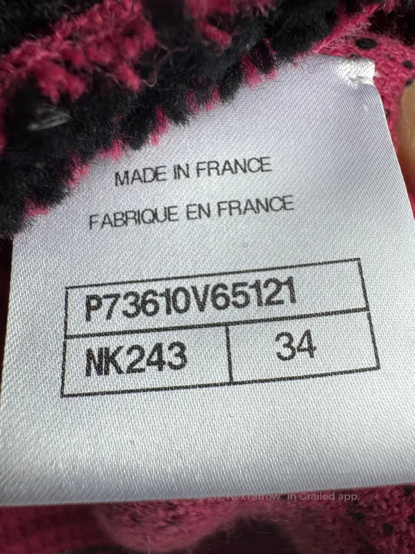 Chanel Chanel 22K Black Pink Four-Pocket Jacket. Size XXS / US 00 / IT 34 - 8 Thumbnail