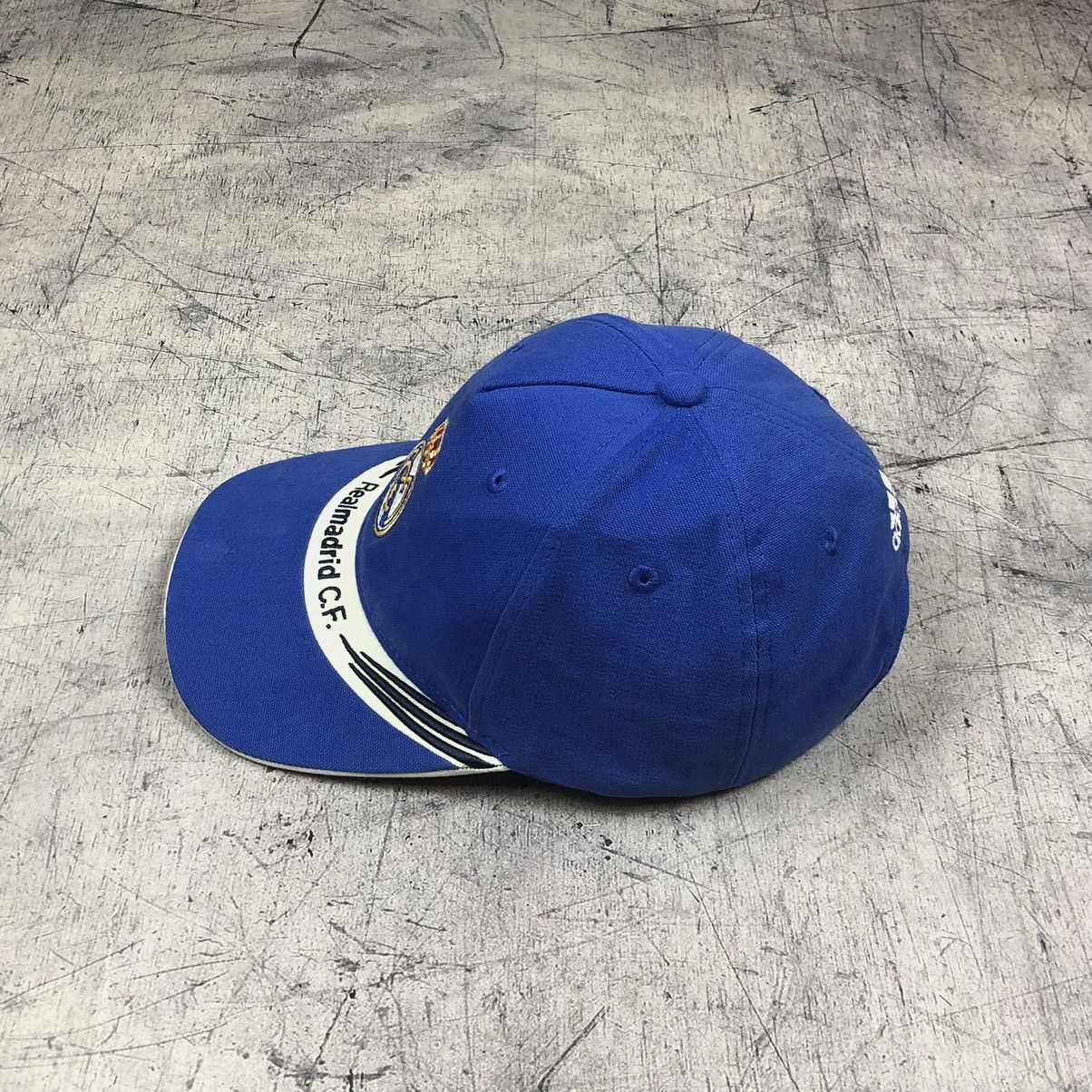 Adidas × Vintage Vintage 2004 Y2K Adidas x FC Real Madrid Soccer Football Cap Size ONE SIZE - 3 Thumbnail